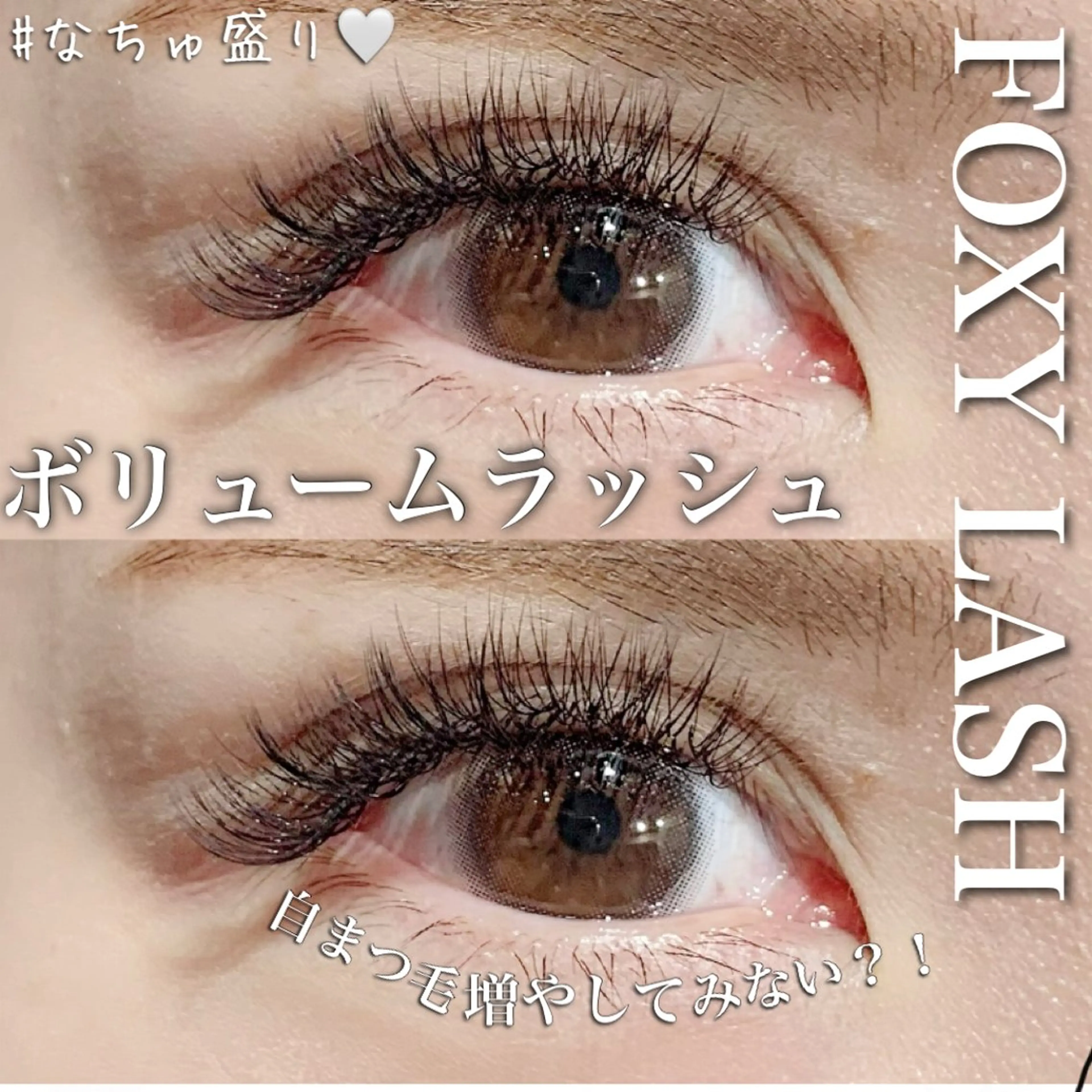 マツエク・マツパ マツエク FOXY LASH tadaのマツエク・マツパデザイン