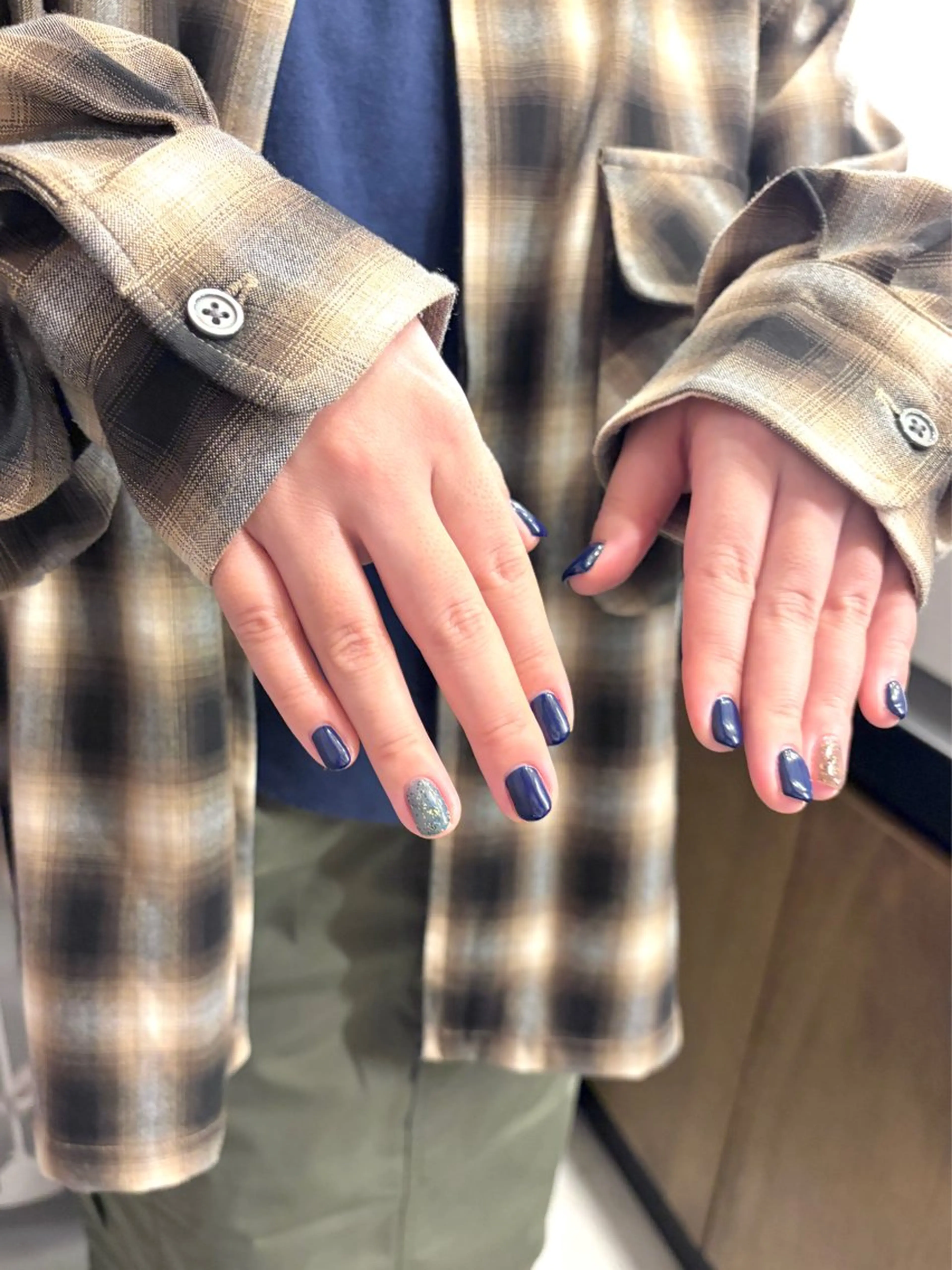 ネイル ジェルネイル マグネットネイル ハンドネイル sususu駒澤大学 Azusaのネイルデザイン