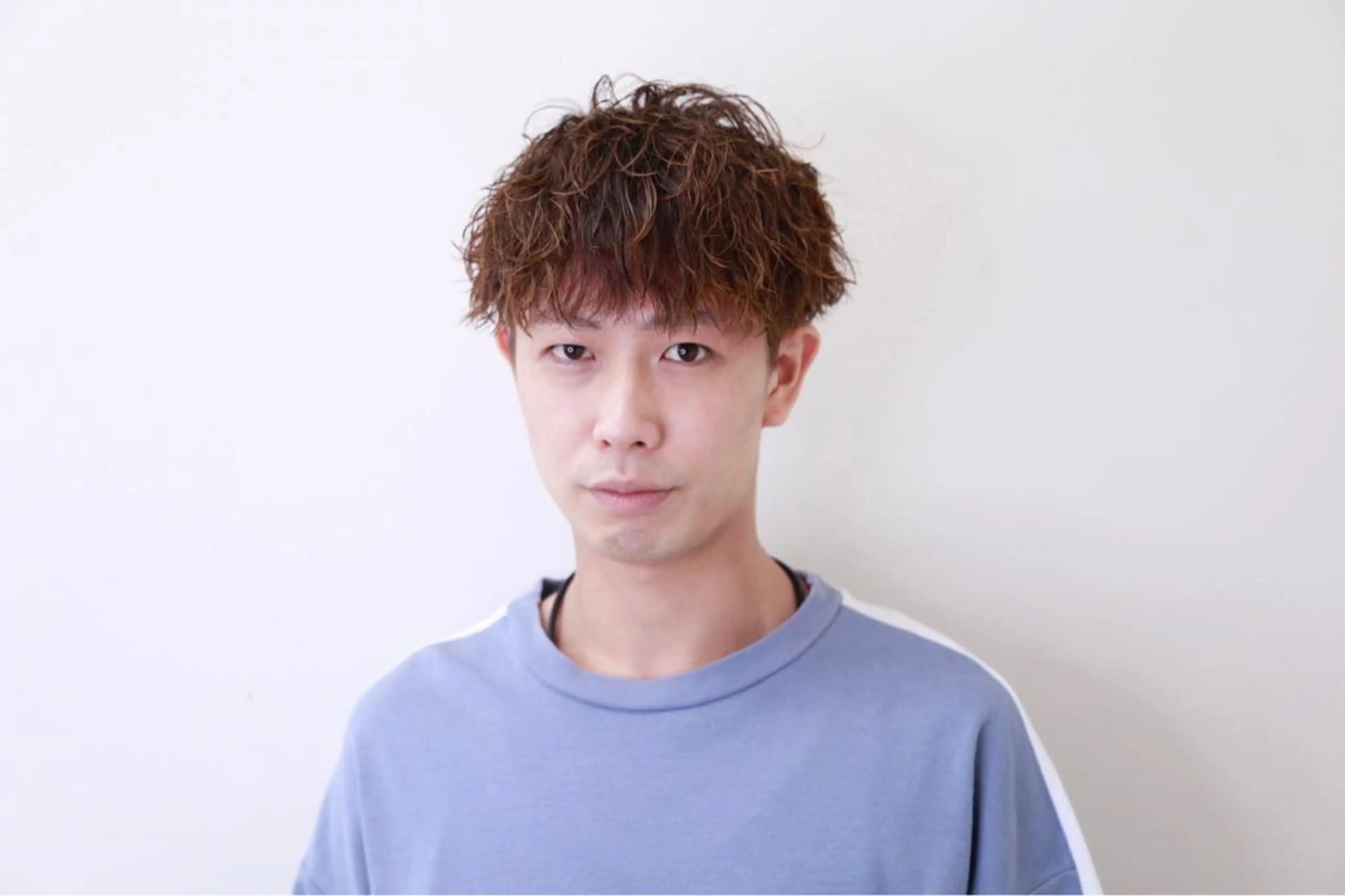 ショート パーマ メンズ パーマ HAIRSILVA徳間店所属・石倉 真のヘアスタイル