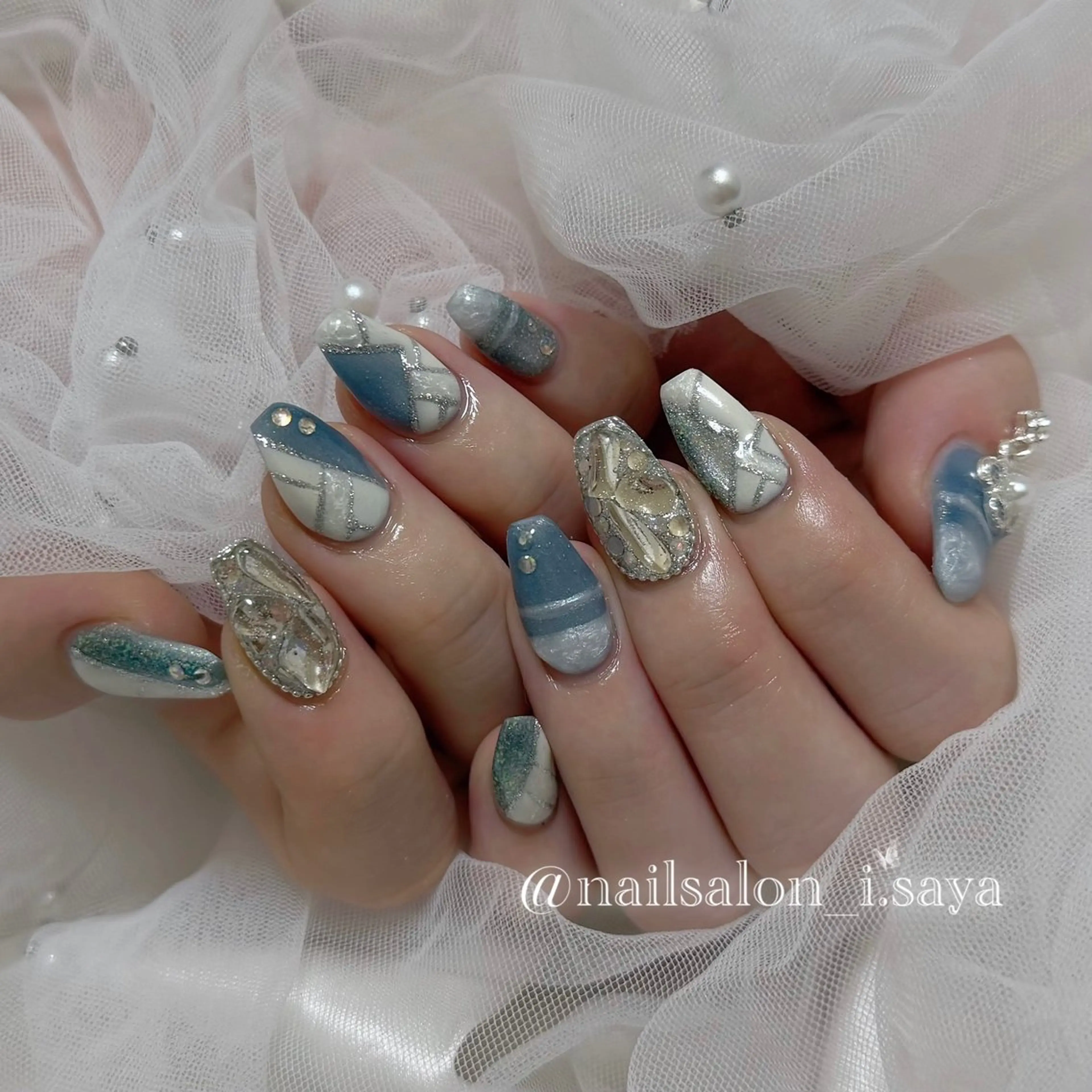 ネイル nailsalon i.／saya𓃠‪のネイルデザイン