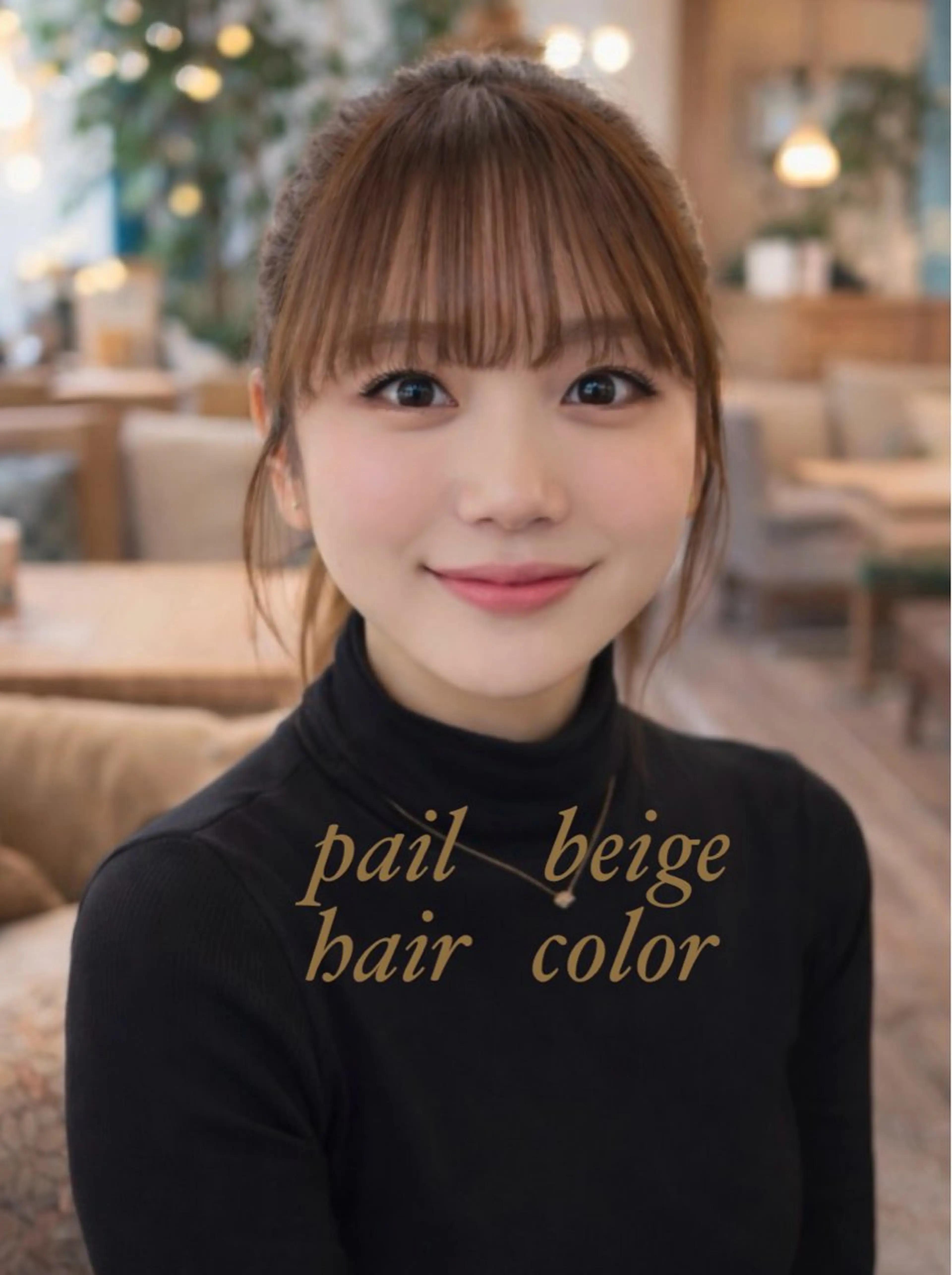 セミロング カラー カット ヘアカラー トリートメント M.SLASH 辻 孝志のヘアスタイル