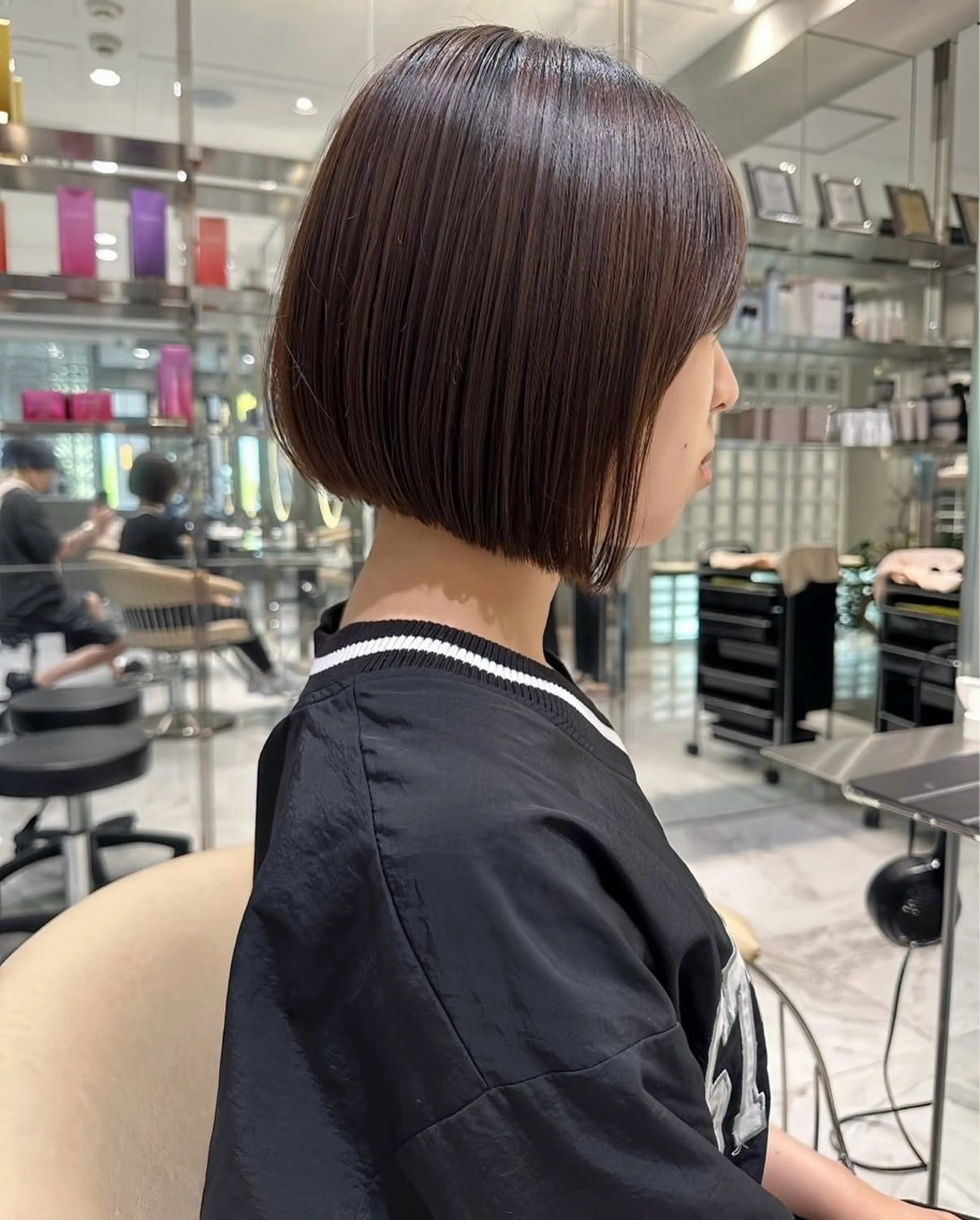 ショート 金山/ブリーチなし/ 透明感/ボブ/ゆうきのヘアスタイル