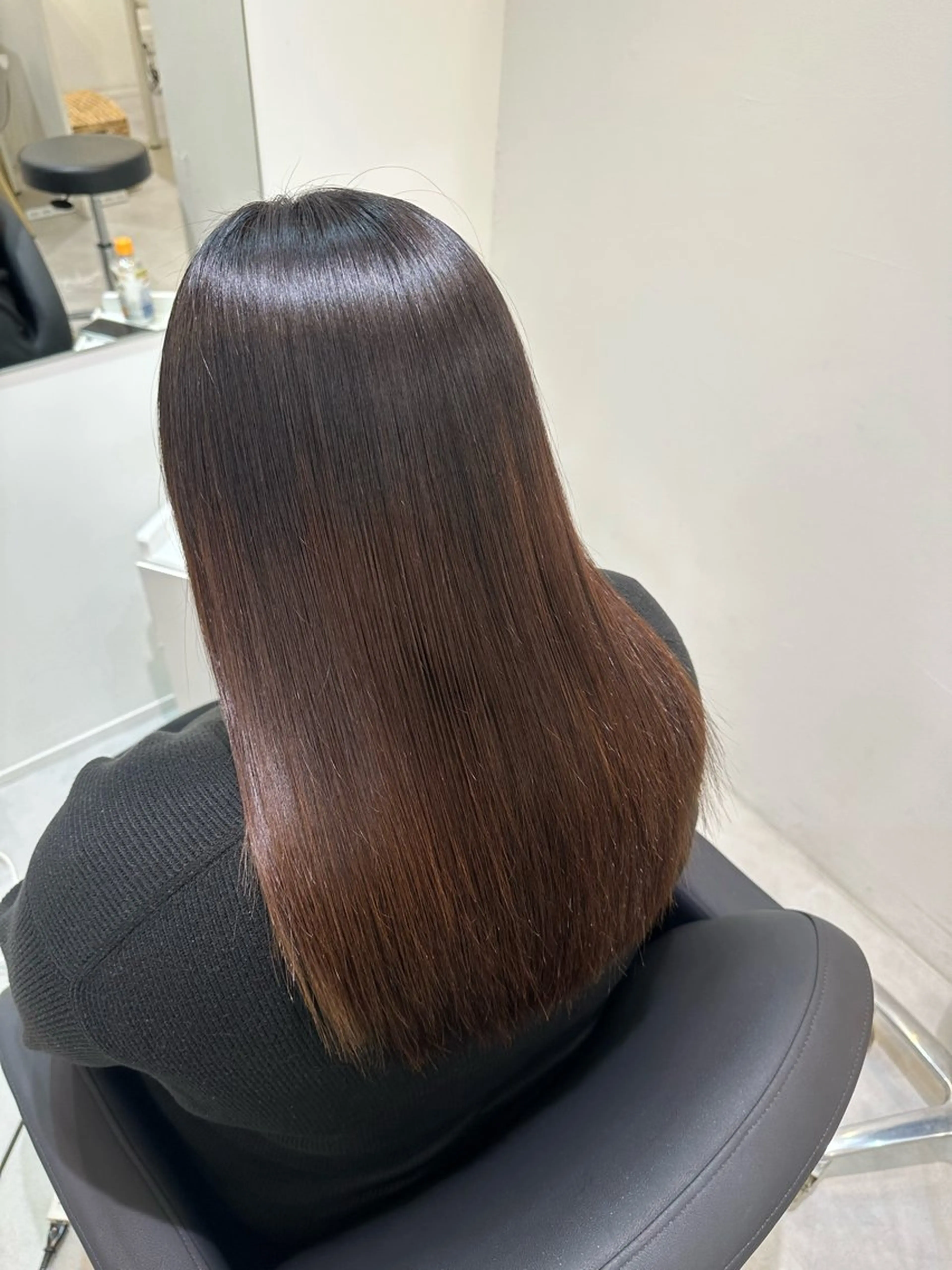 セミロング Emuest心斎橋 SAKIのヘアスタイル