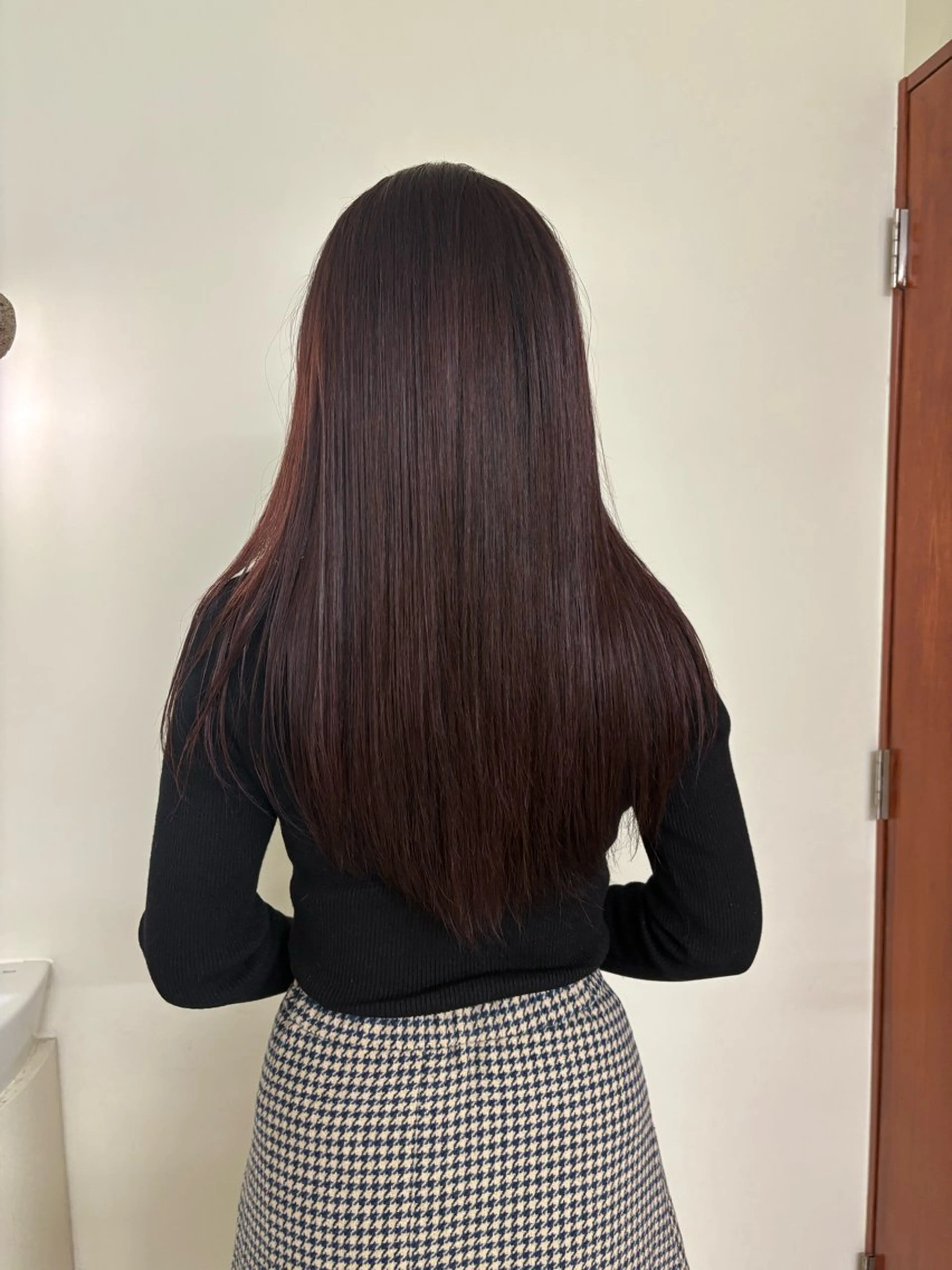 カラー ブラウンカラー ピンクカラー nappe🐏 栄／矢場町のヘアスタイル