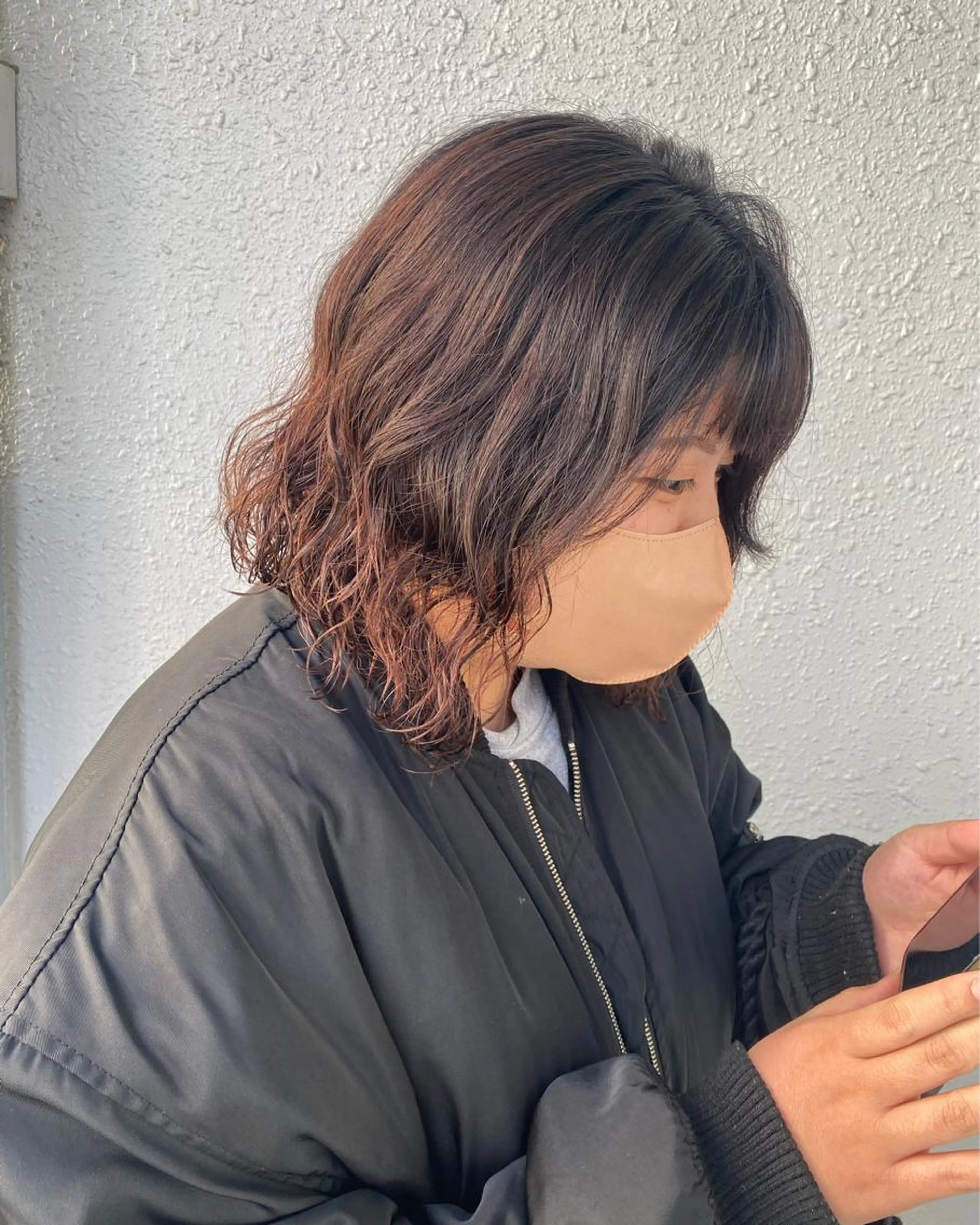 カット＋デジタルパーマ＋2STEPトリートメントの写真