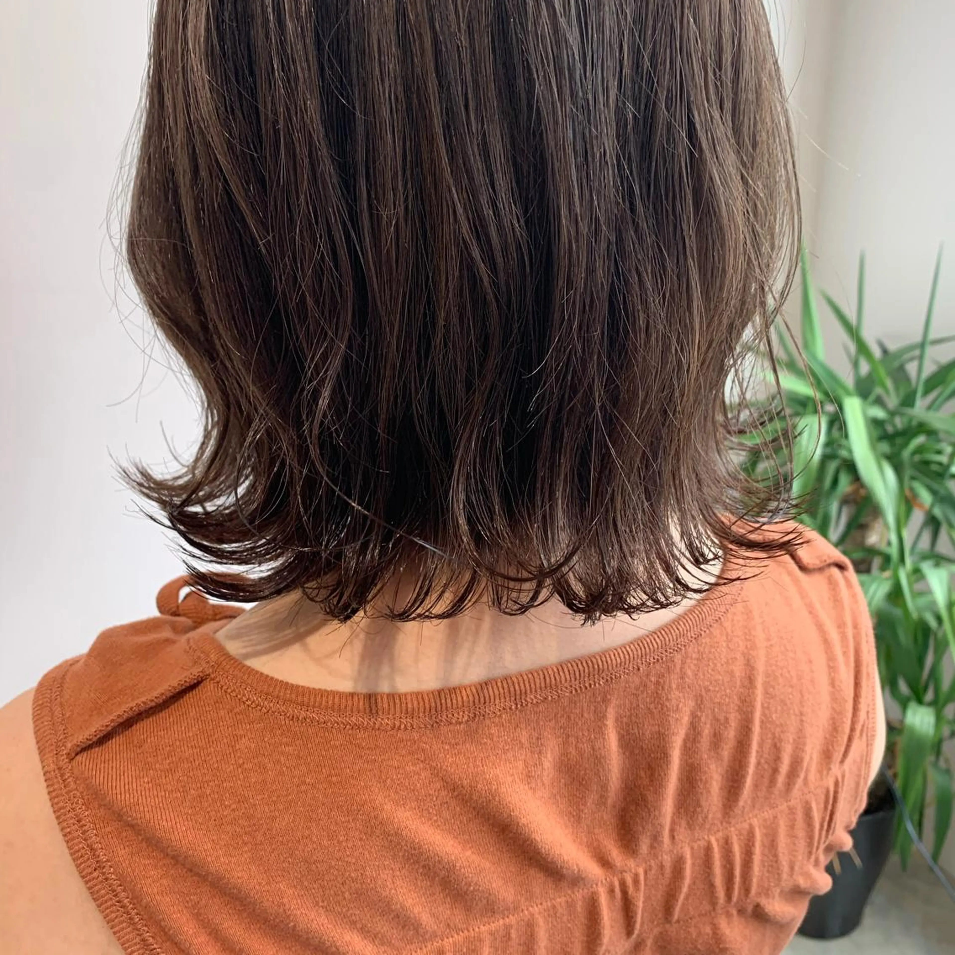 ミディアム カラー ベージュカラー イルミナカラー ヘアカラー トリートメント "小顔カット" Fuko.のヘアスタイル