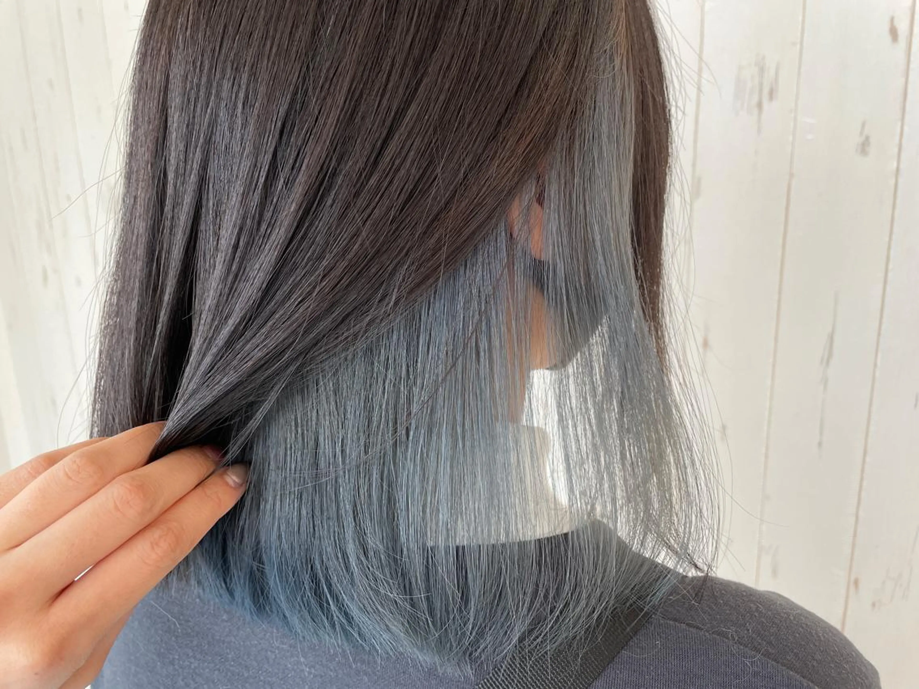 【💛チラ見せデザインカラー】カット＋インナーカラー(イルミナカラー)  180minの写真