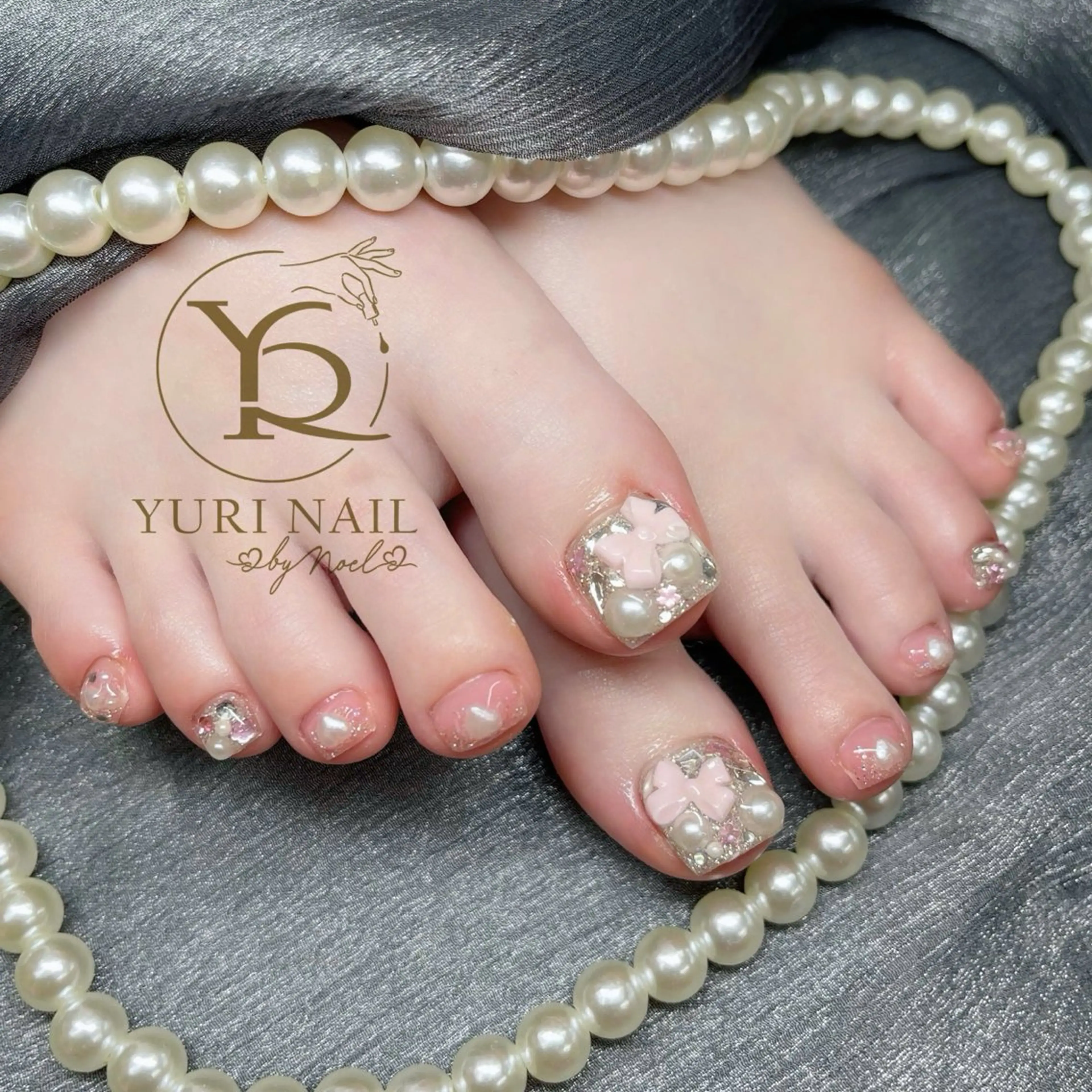 ネイル フットネイル ニュアンスネイル ワンカラーネイル フットネイル ハンドケア YURI Nail Funabashiのネイルデザイン