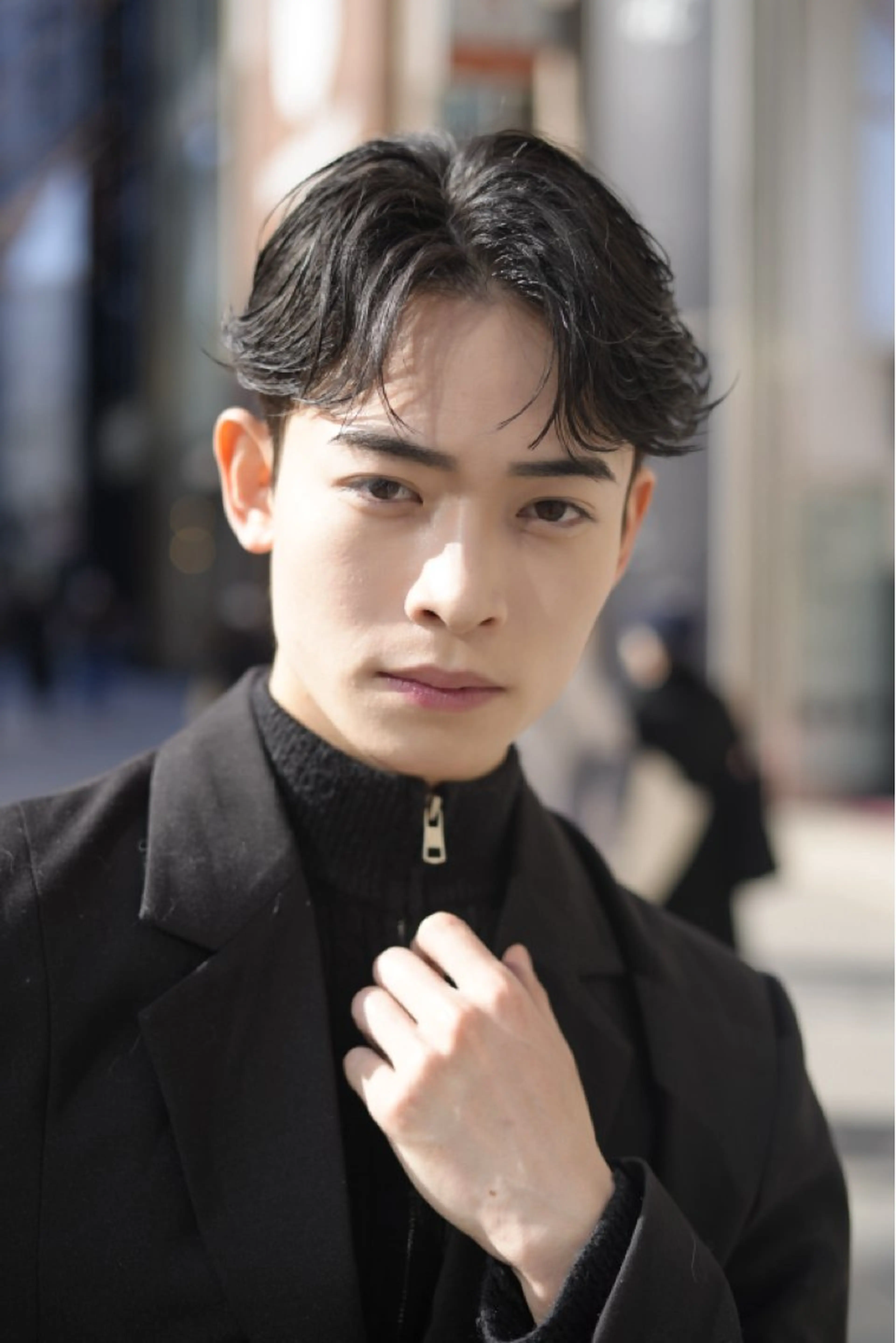 メンズ ダウンパーマ メンズパーマ 刈り上げ カット パーマ トリートメント レイヤー/メンズ 矢津田侑のヘアスタイル