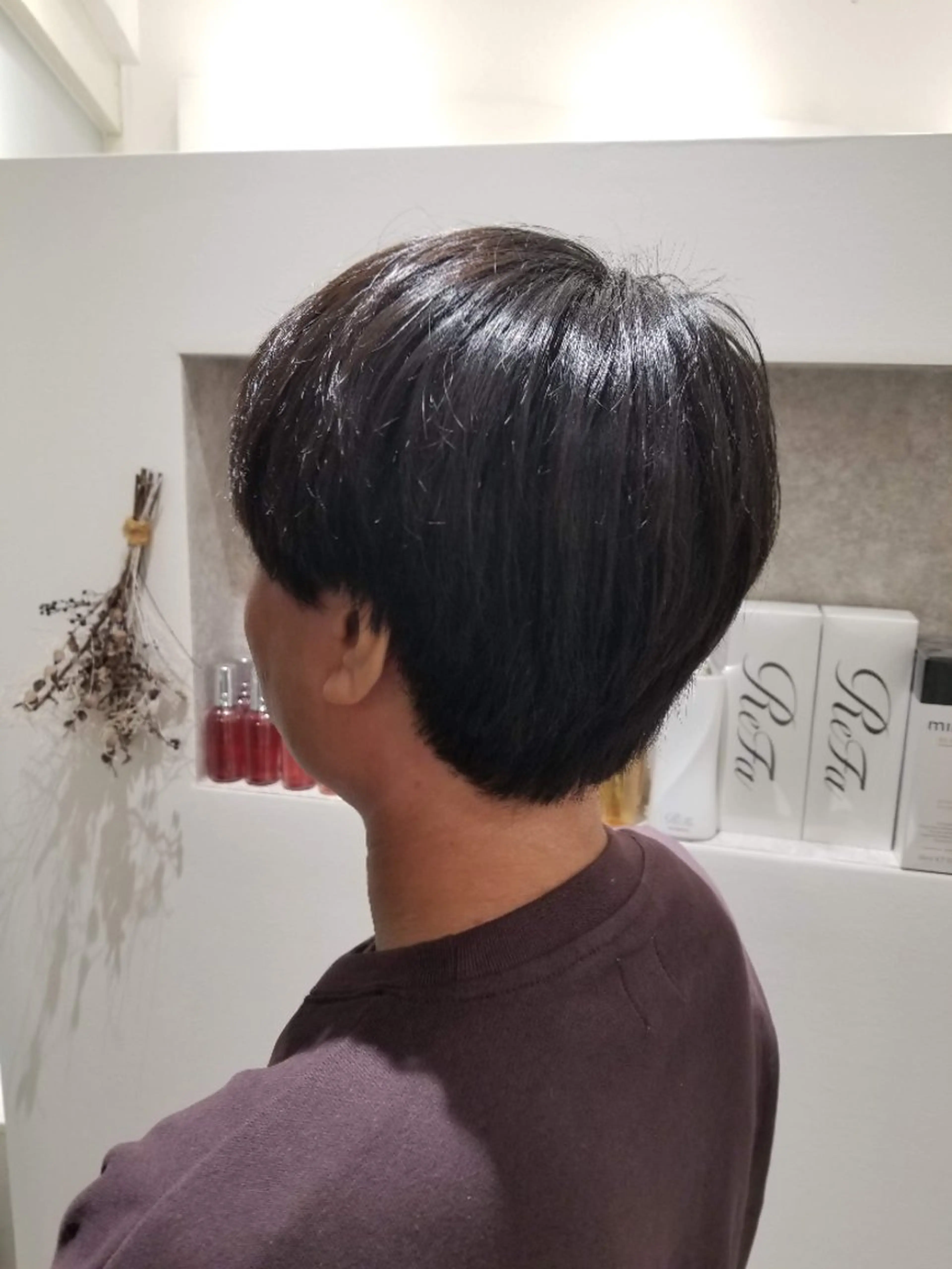 メンズ ショート 森下 栞奈のヘアスタイル