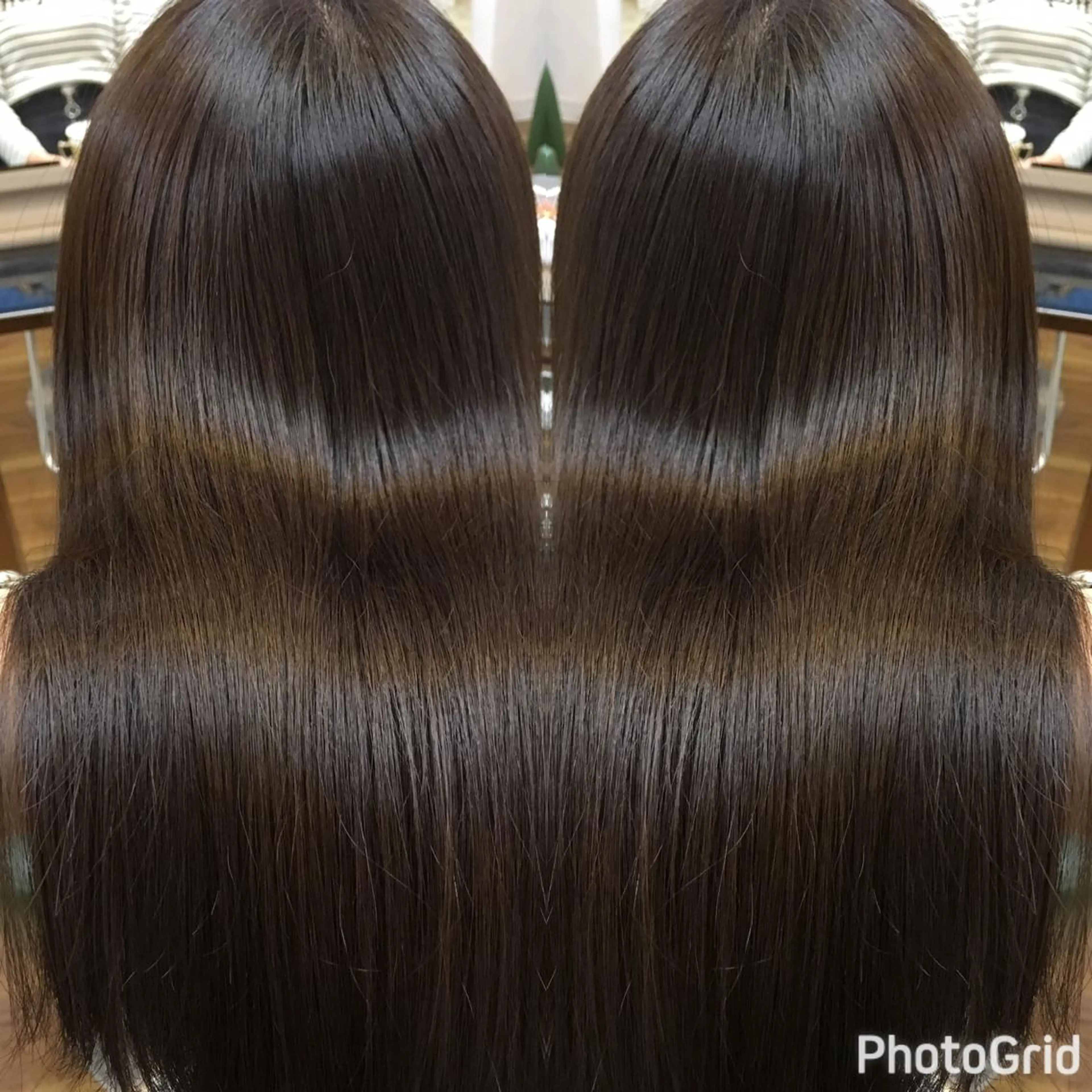 セミロング カラー パーマ ヘアアレンジ メンズ キッズ ネイル マツエク・マツパ SHIORI💜口コ ミNo.1艶カラーのヘアスタイル