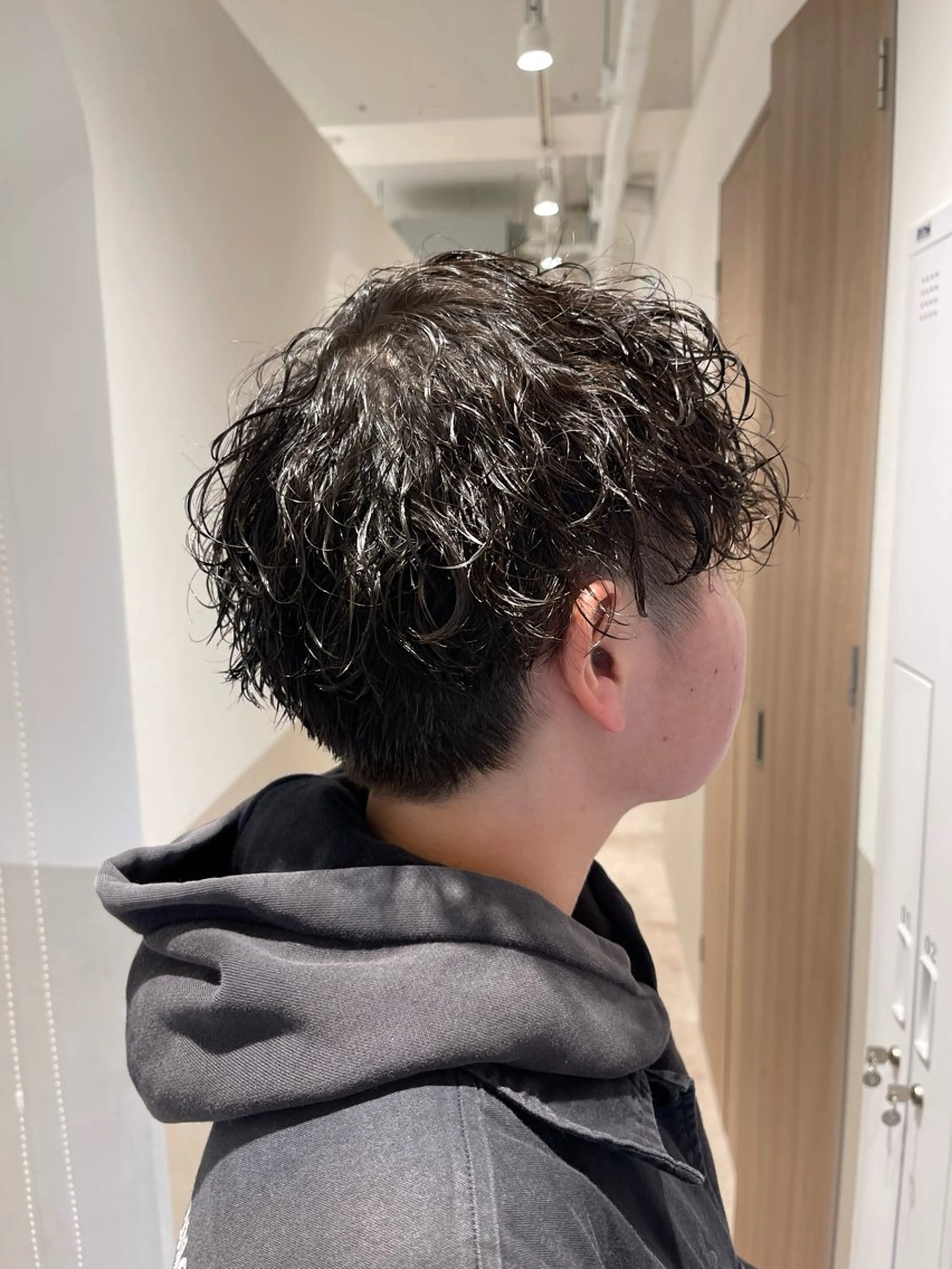 ショート パーマ カット パーマ トリートメント ⭕️ショート/本山/ まきのきょうへいのヘアスタイル