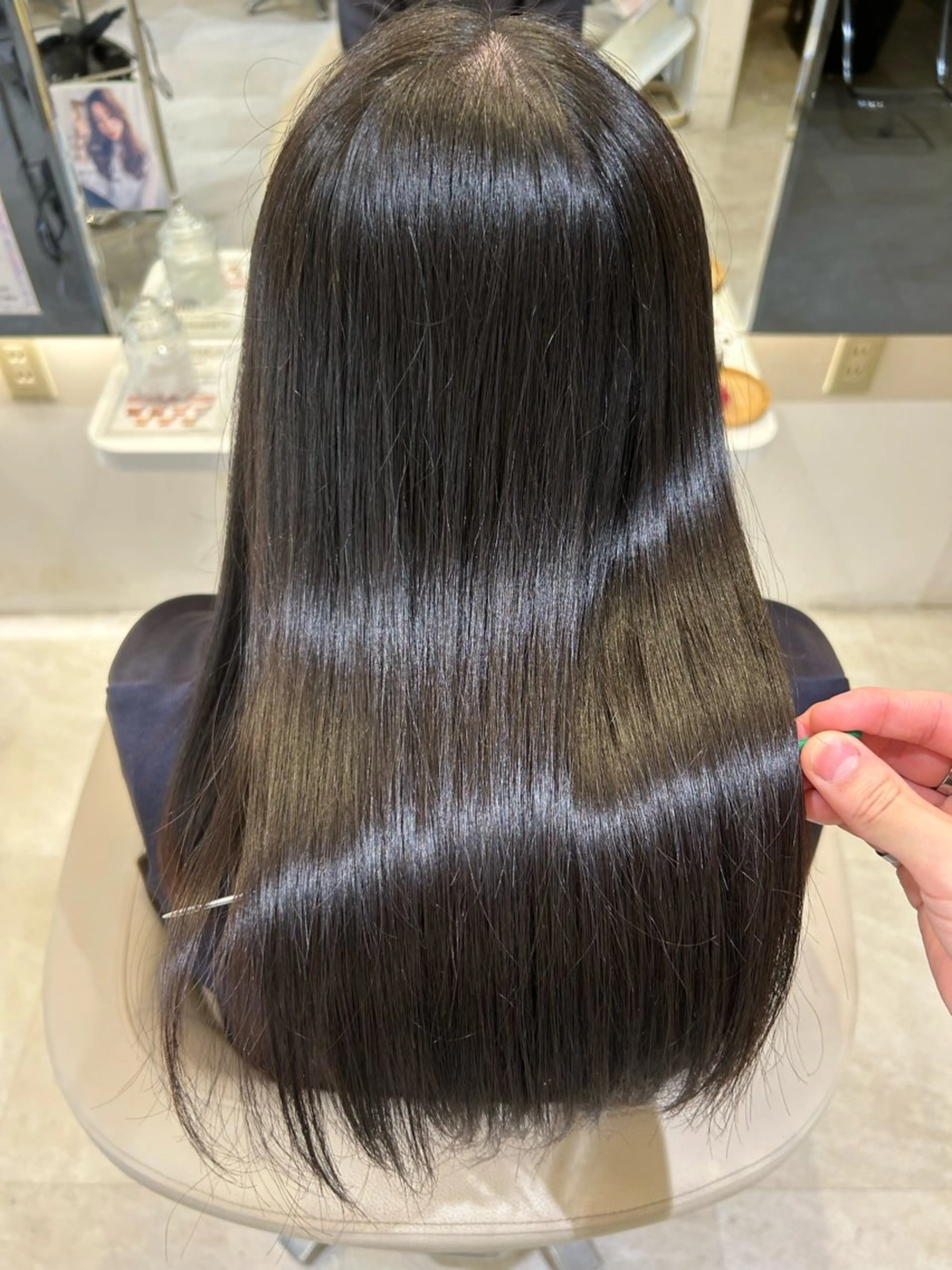 ロング トリートメント 髪質改善・縮毛矯正 濱　泰賀のヘアスタイル