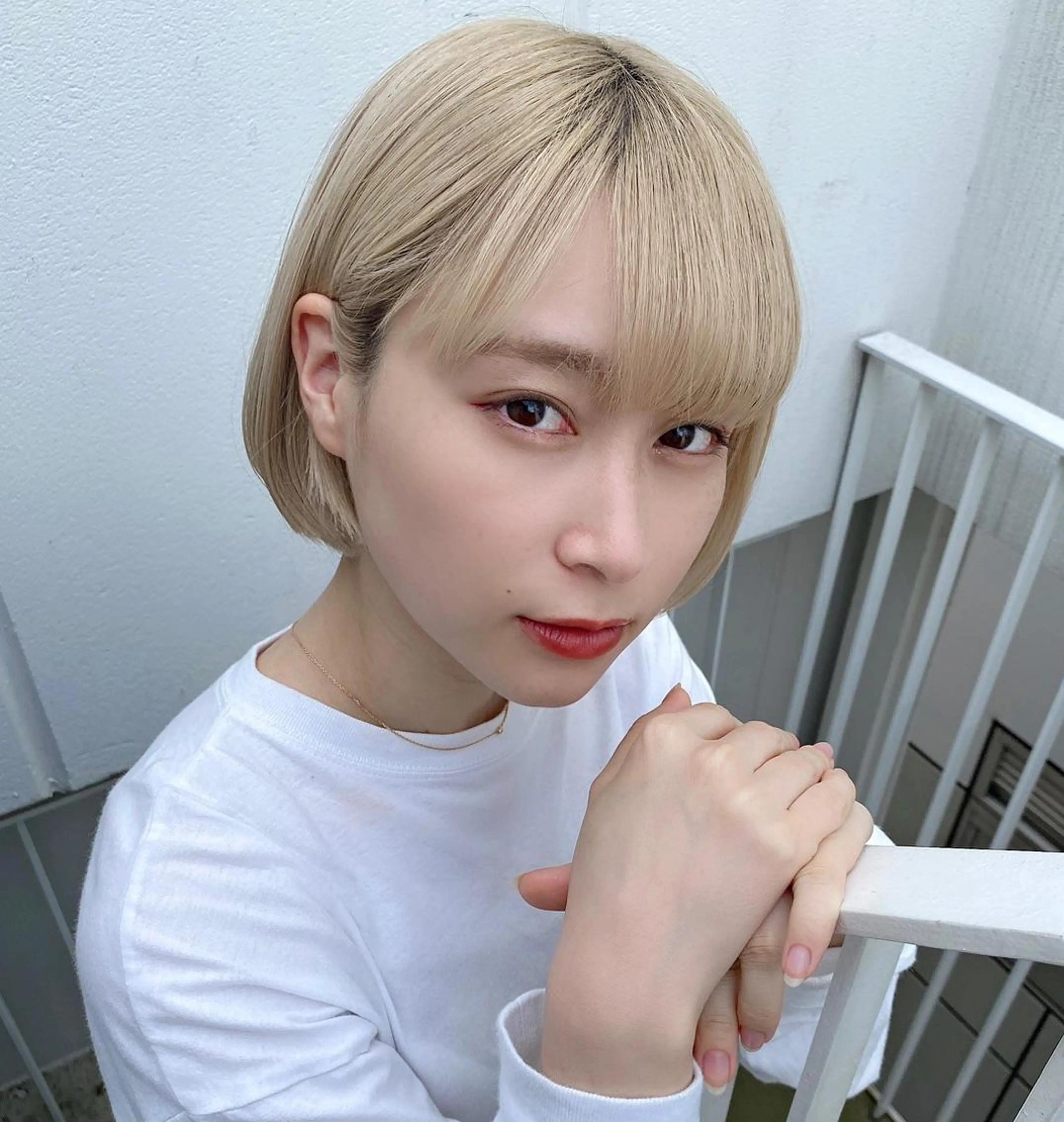 ショート 🤍透明感/韓国風 🤍サクラギヒトミのヘアスタイル