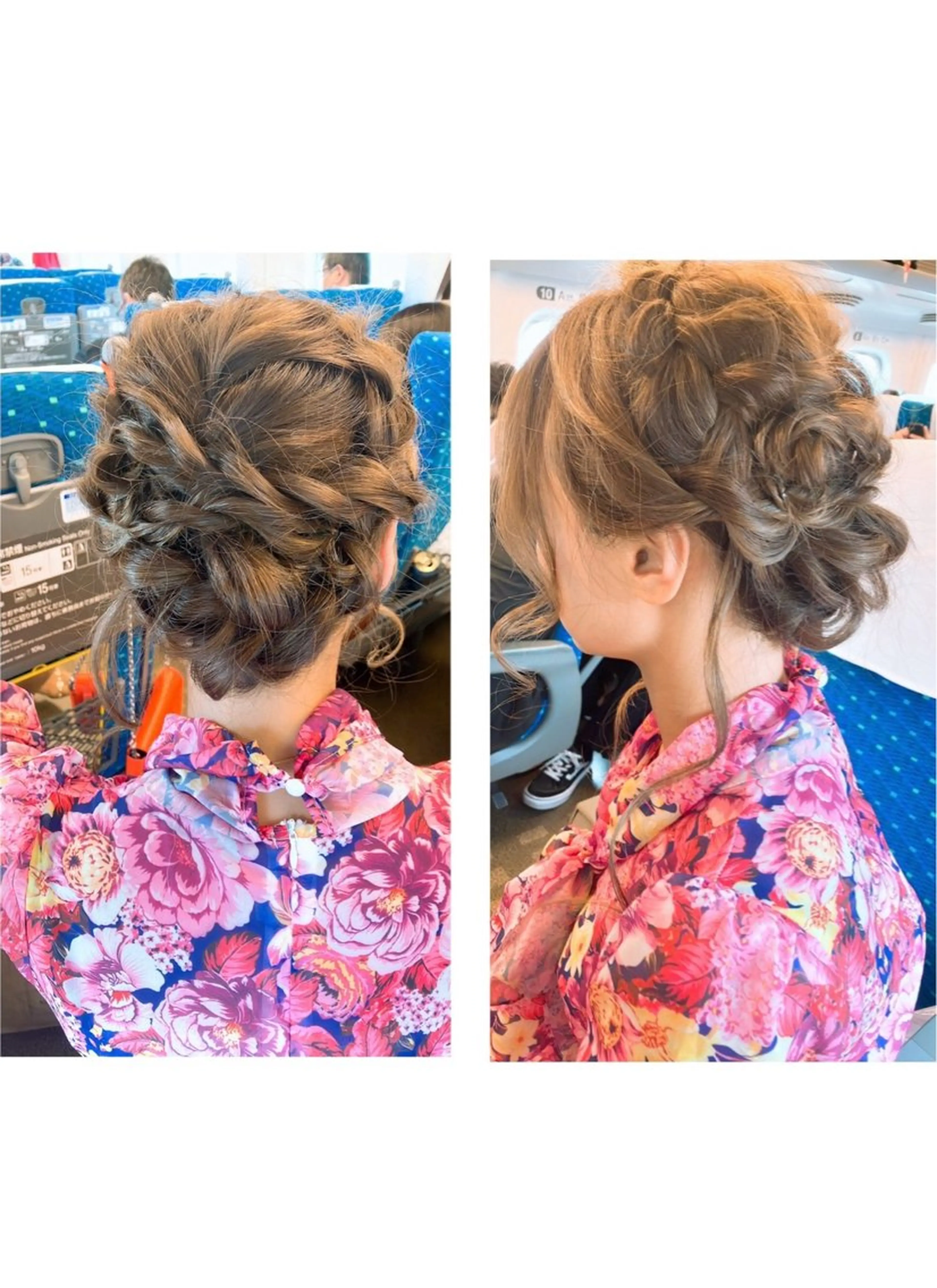 🎀【ヘアセット】大人可愛いまとめ髪の写真