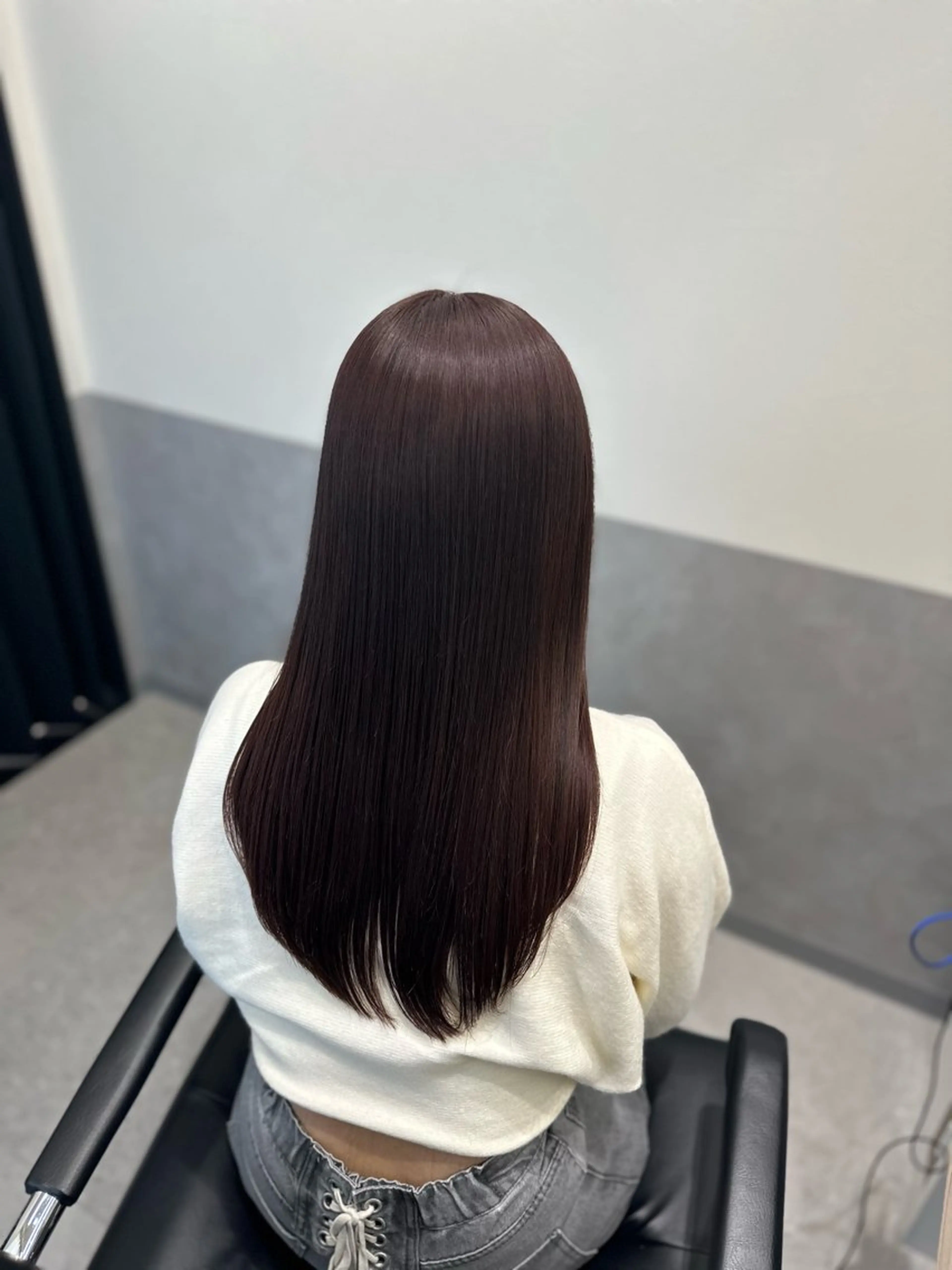 ロング カラー ヘアアレンジ ヘアカラー トリートメント ダブルカラー｜ なおき｜池袋美容師のヘアスタイル