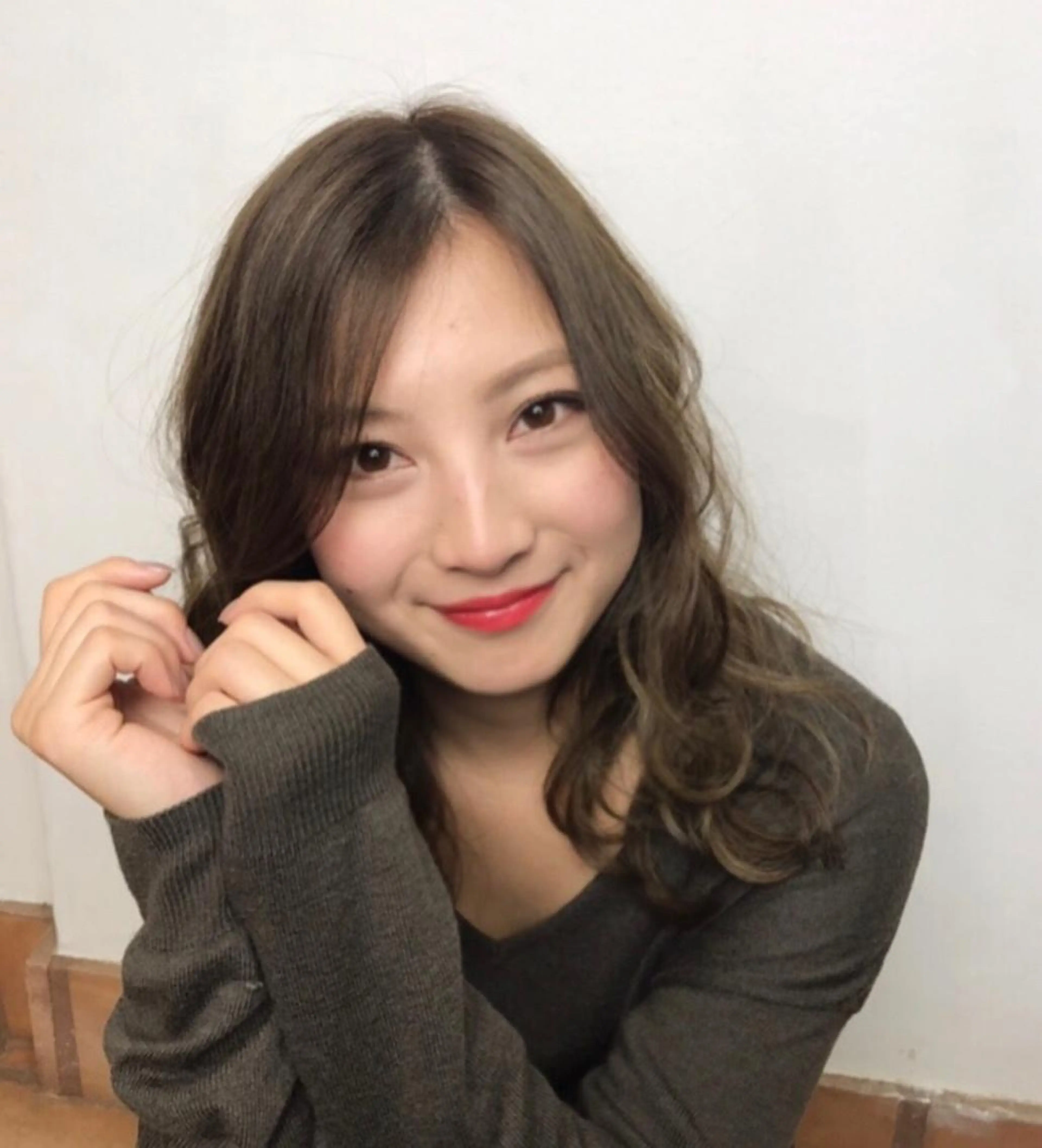 ショート ミディアム セミロング ロング カラー アッシュ ベージュカラー ハイライトカラー ハイライト メンズカット特化柏駅 徒歩3分LOUのヘアスタイル