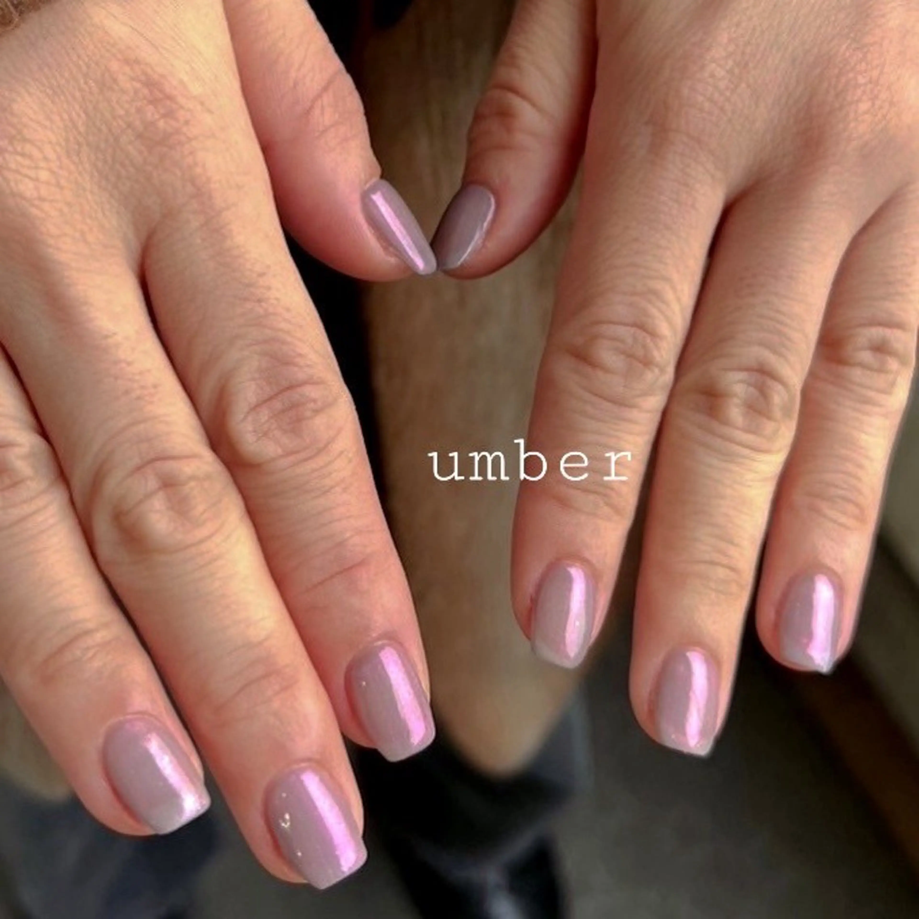 ネイル ハンドネイル umber 三茶1分のネイルデザイン