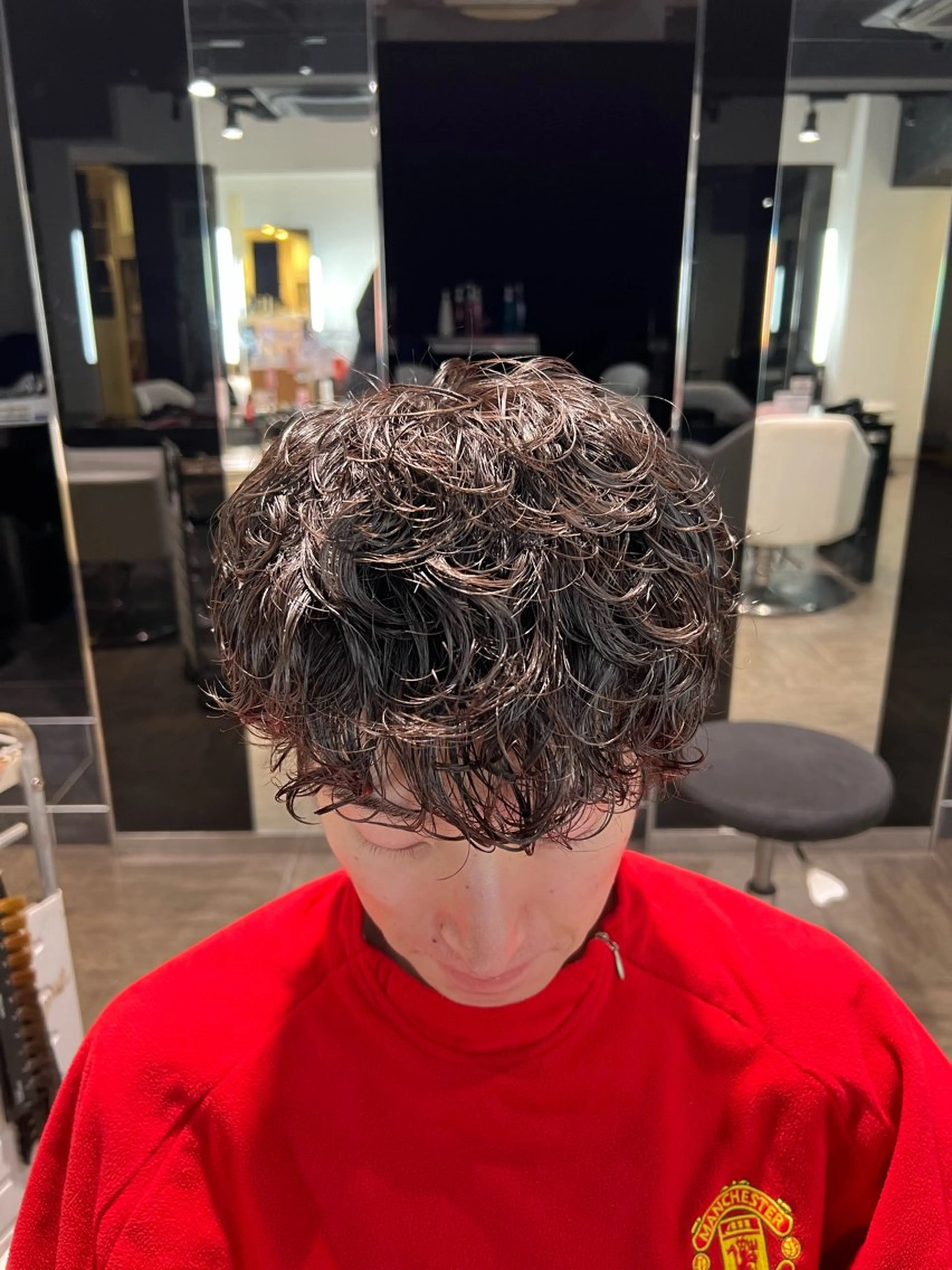 ❤️‍🔥メンズ限定❤️‍🔥　骨格補正カット＋波巻きパーマの写真