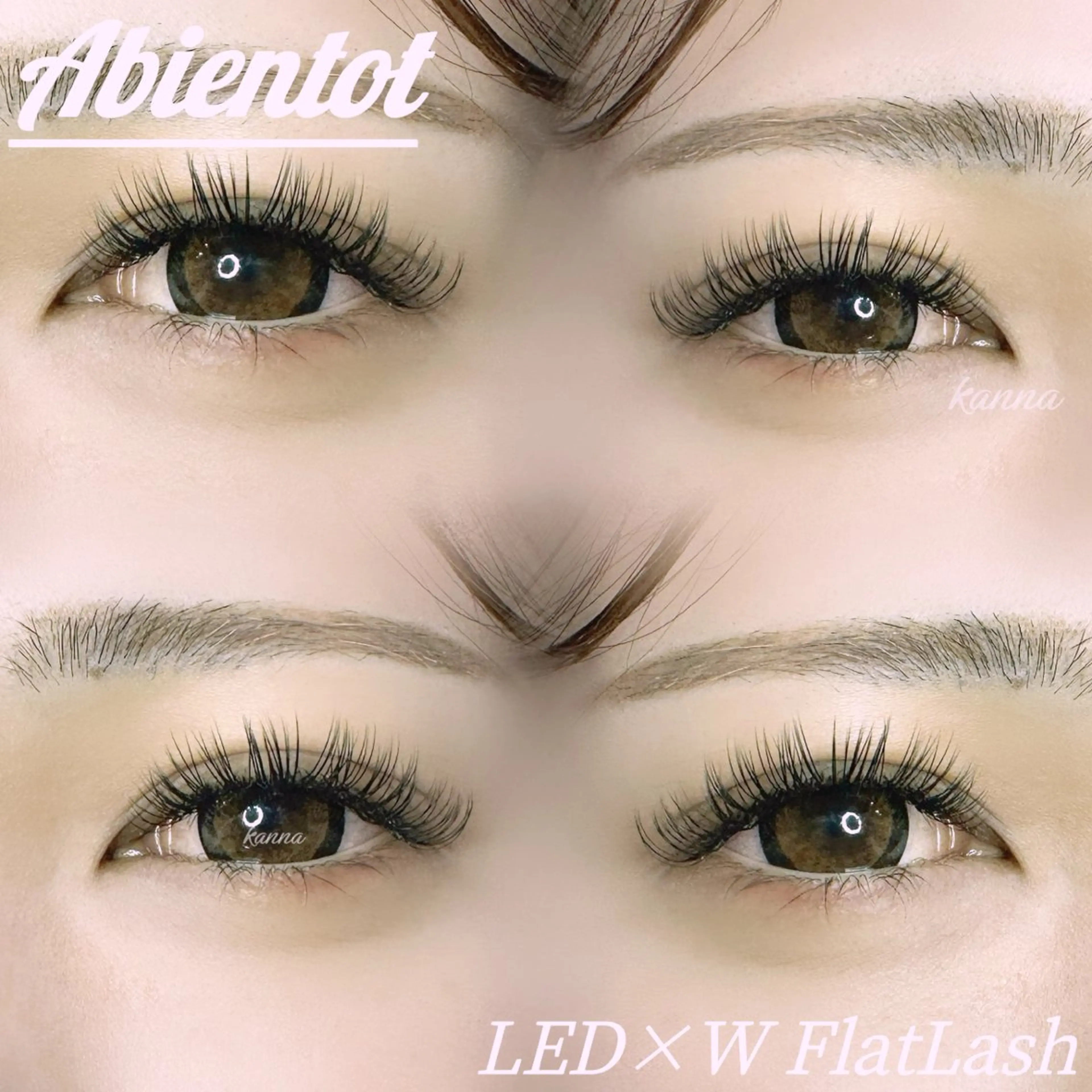 マツエク・マツパ Abientot Kannaのマツエク・マツパデザイン