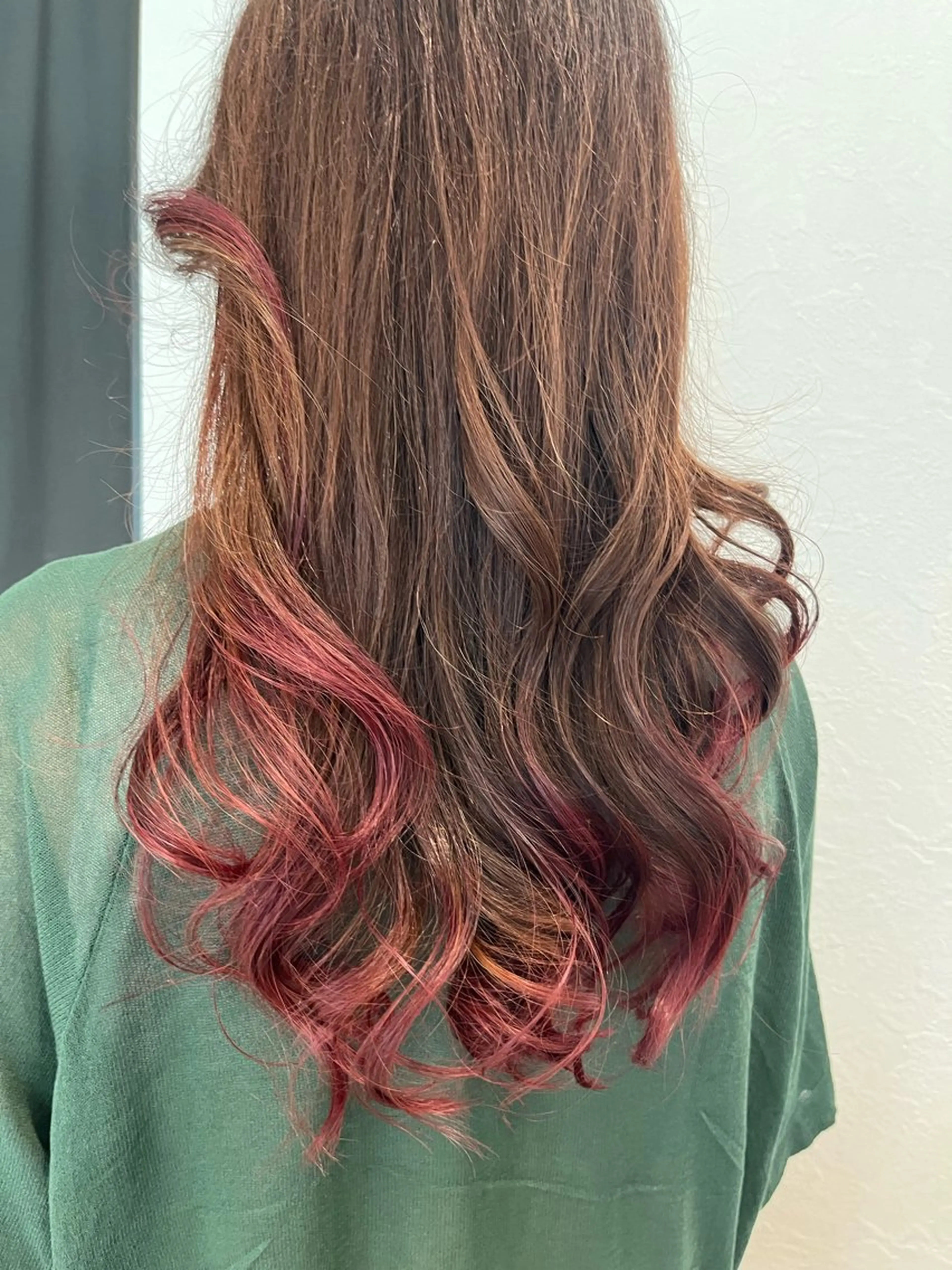 カラー メッセのみ受付 うえはらのヘアスタイル