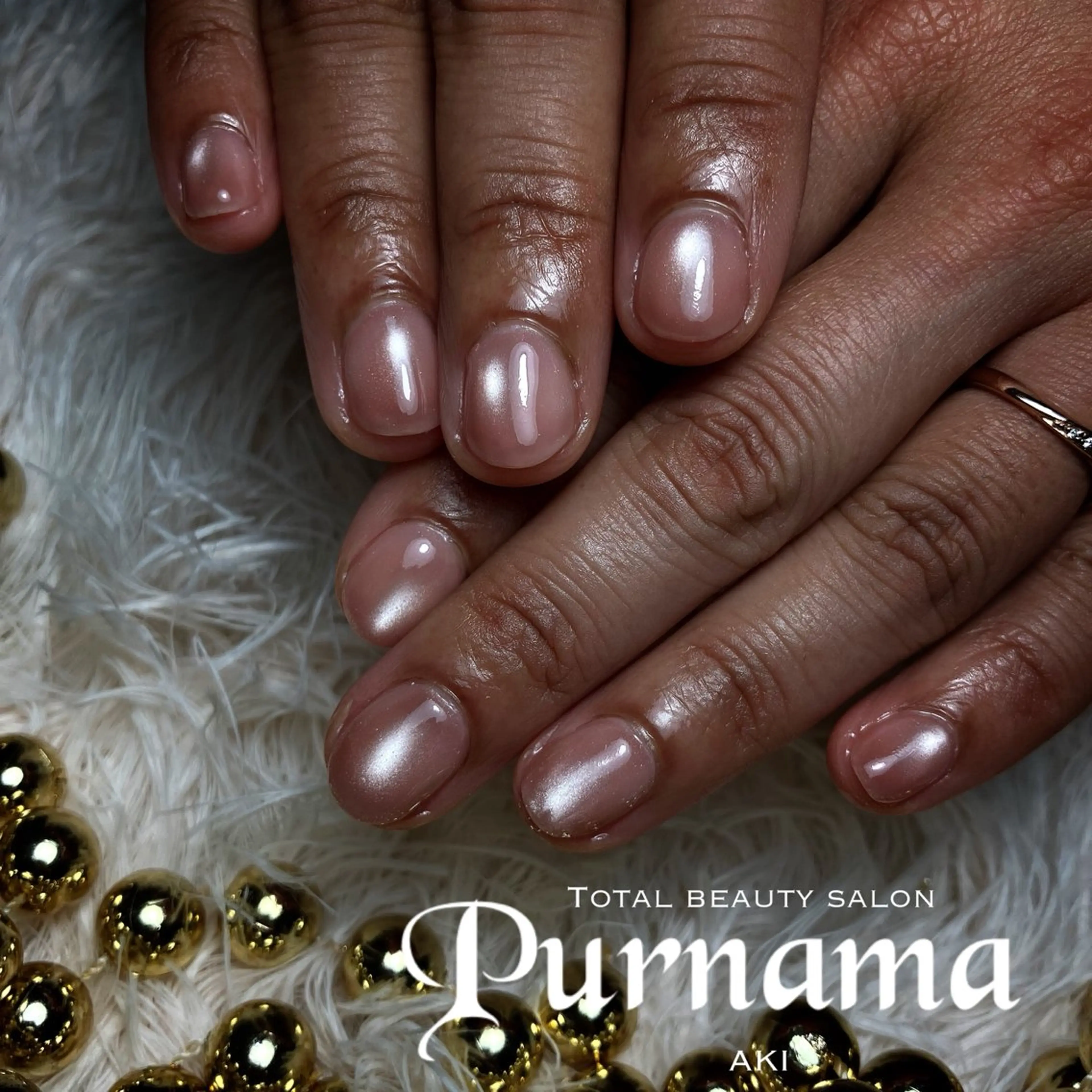 ネイル ハンドネイル Purnama あきのネイルデザイン