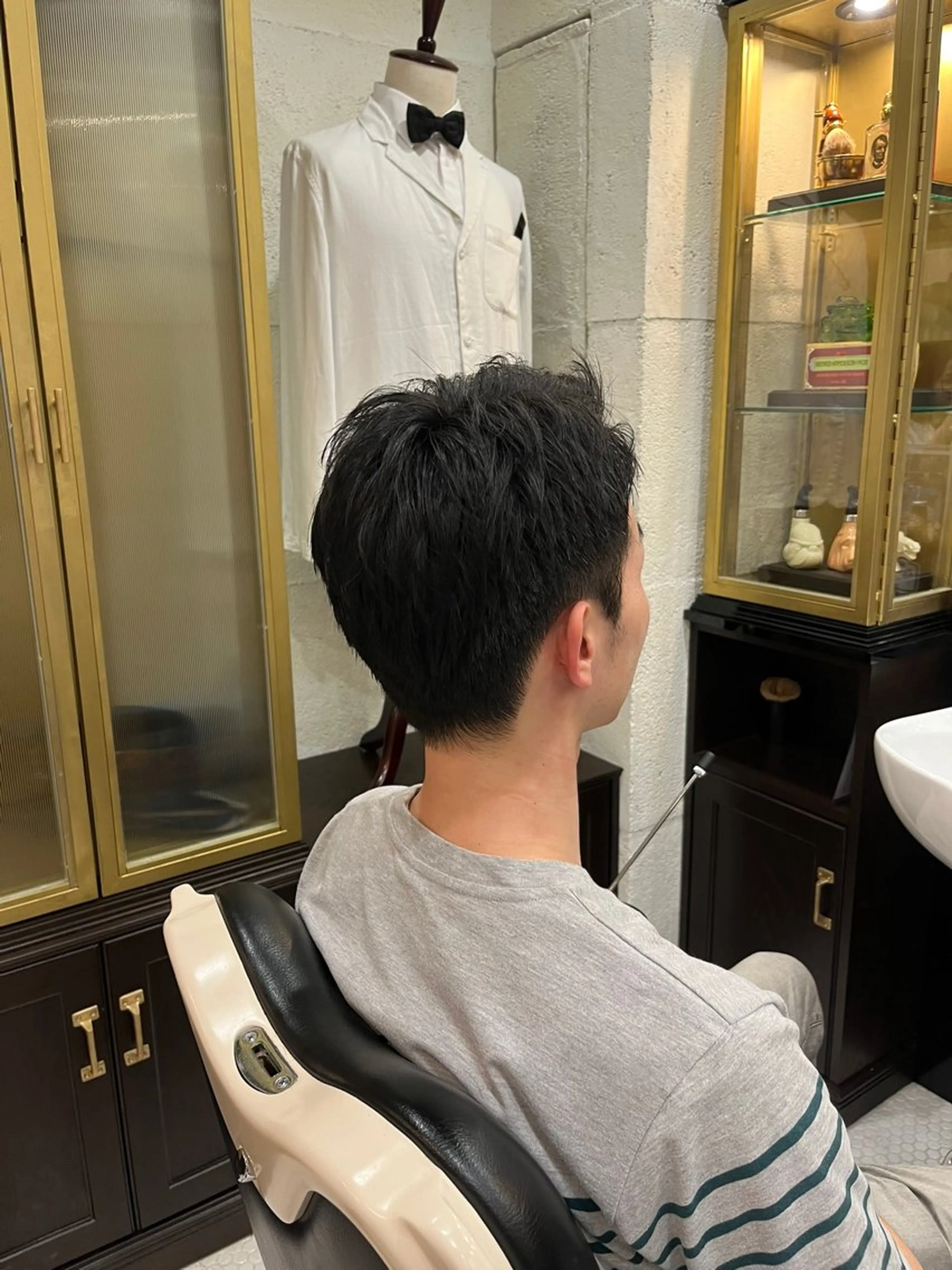 メンズカットの写真