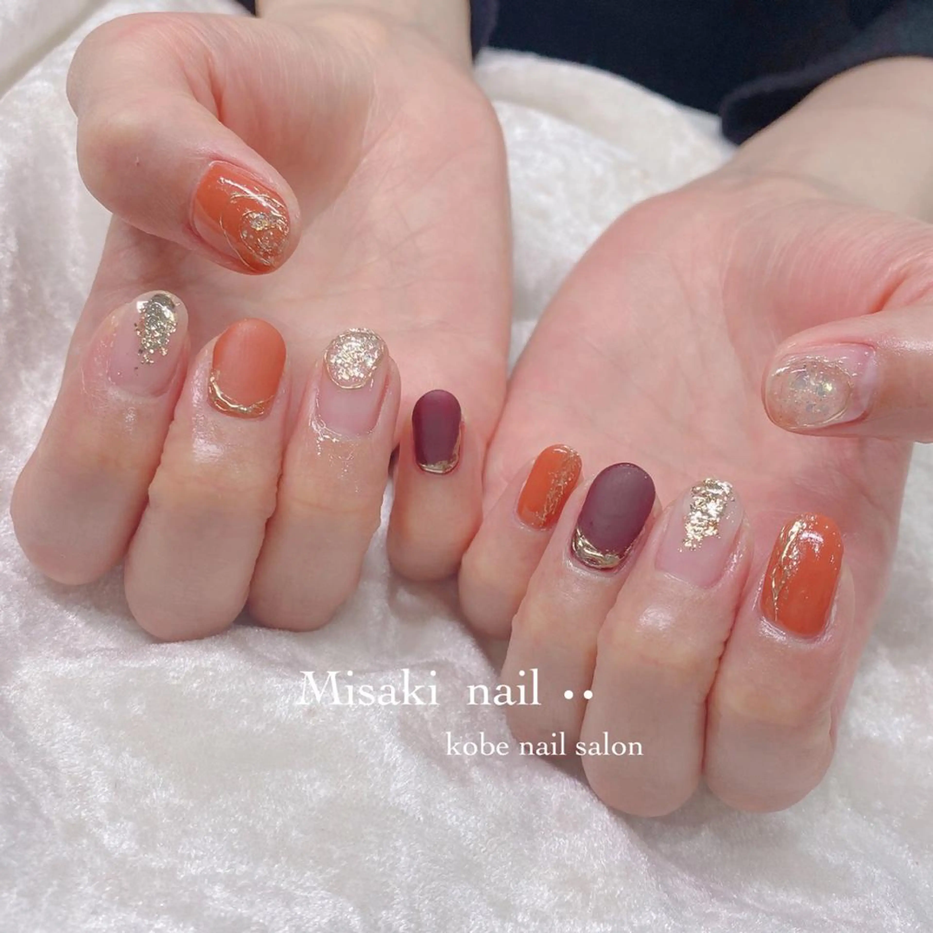 ネイル 韓国ネイル ワンホンネイル ハンドネイル nailsalon miinailsのネイルデザイン