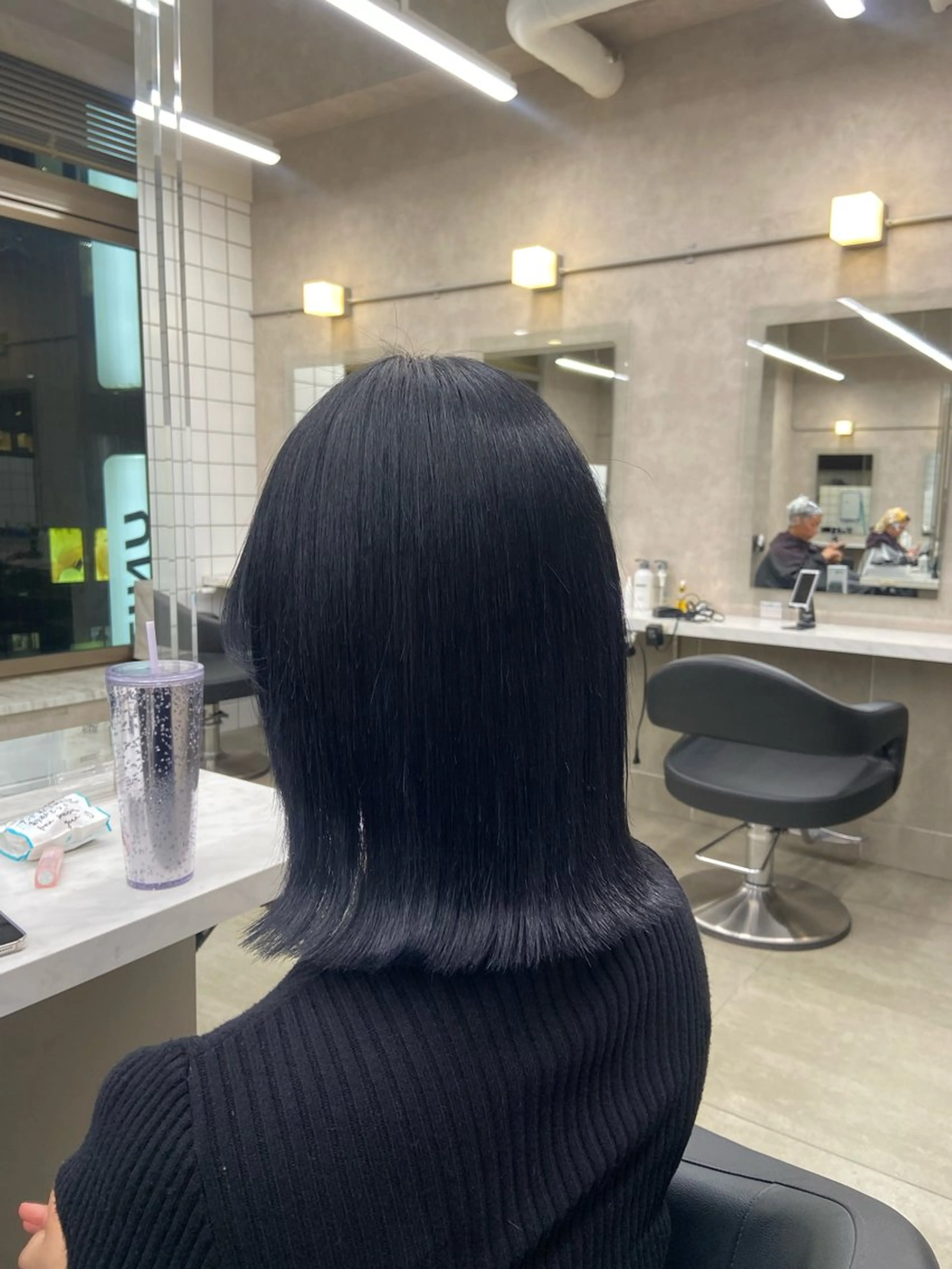 ミディアム カラー ヘアアレンジ Over hair_ misakiのヘアスタイル