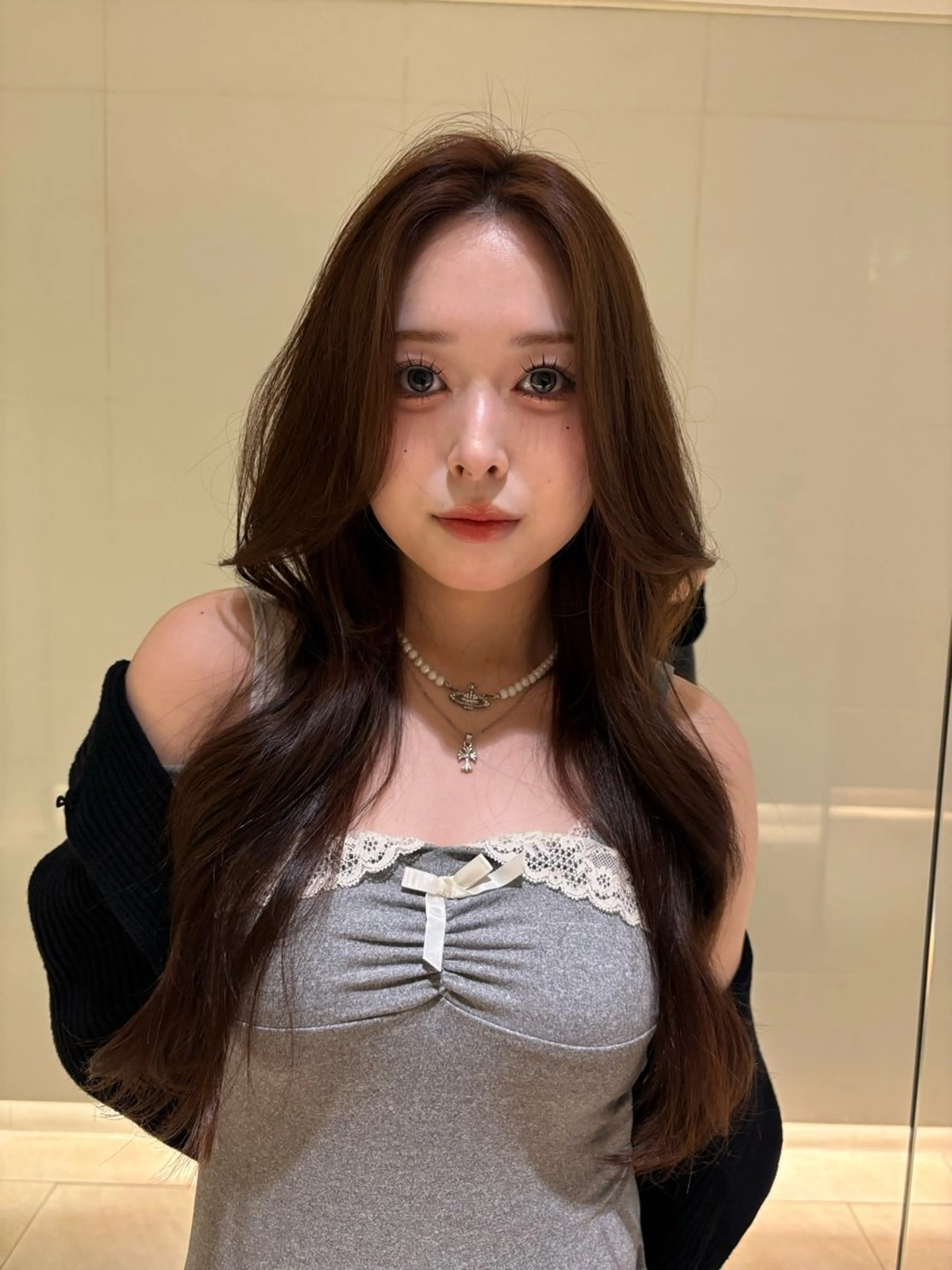 セミロング カット ヘアカラー トリートメント 谷川が作る熊本1🥇 レイヤーカットのヘアスタイル