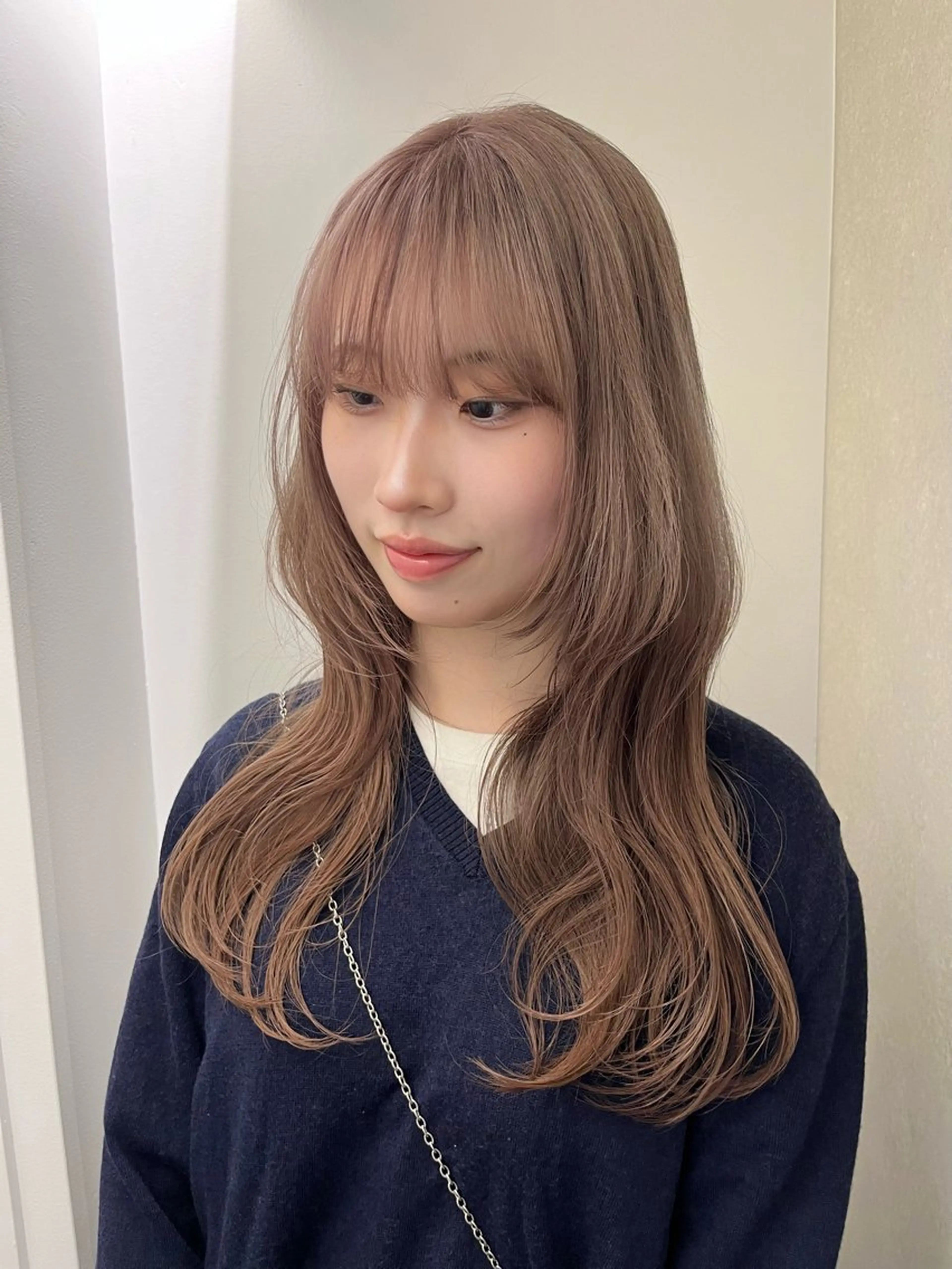 ロング カラー ベージュカラー ダブルカラー ヘアカラー 吉祥寺/個性派/ kazuha🩰のヘアスタイル