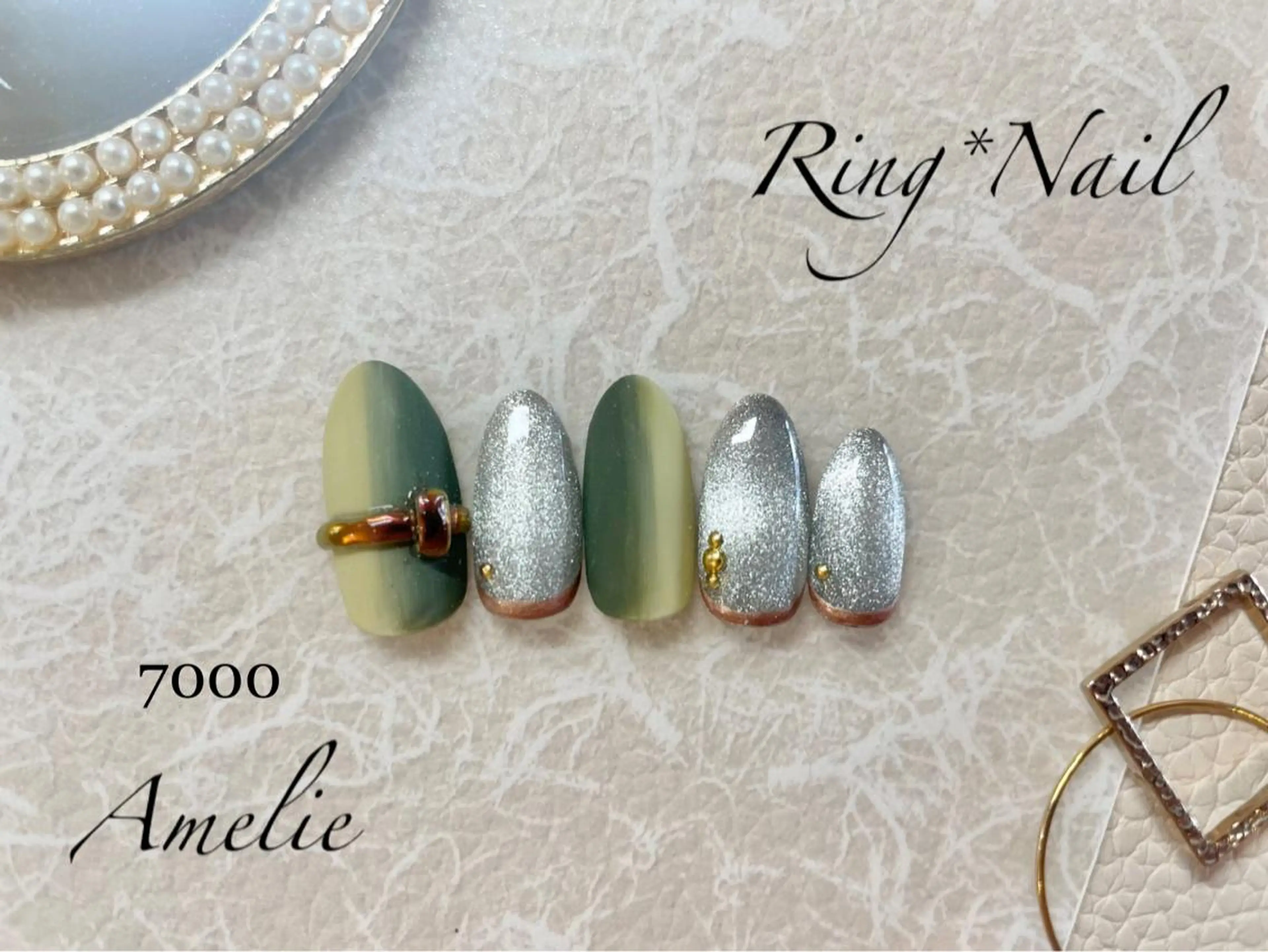 ネイル いちじゅう あおいのネイルデザイン