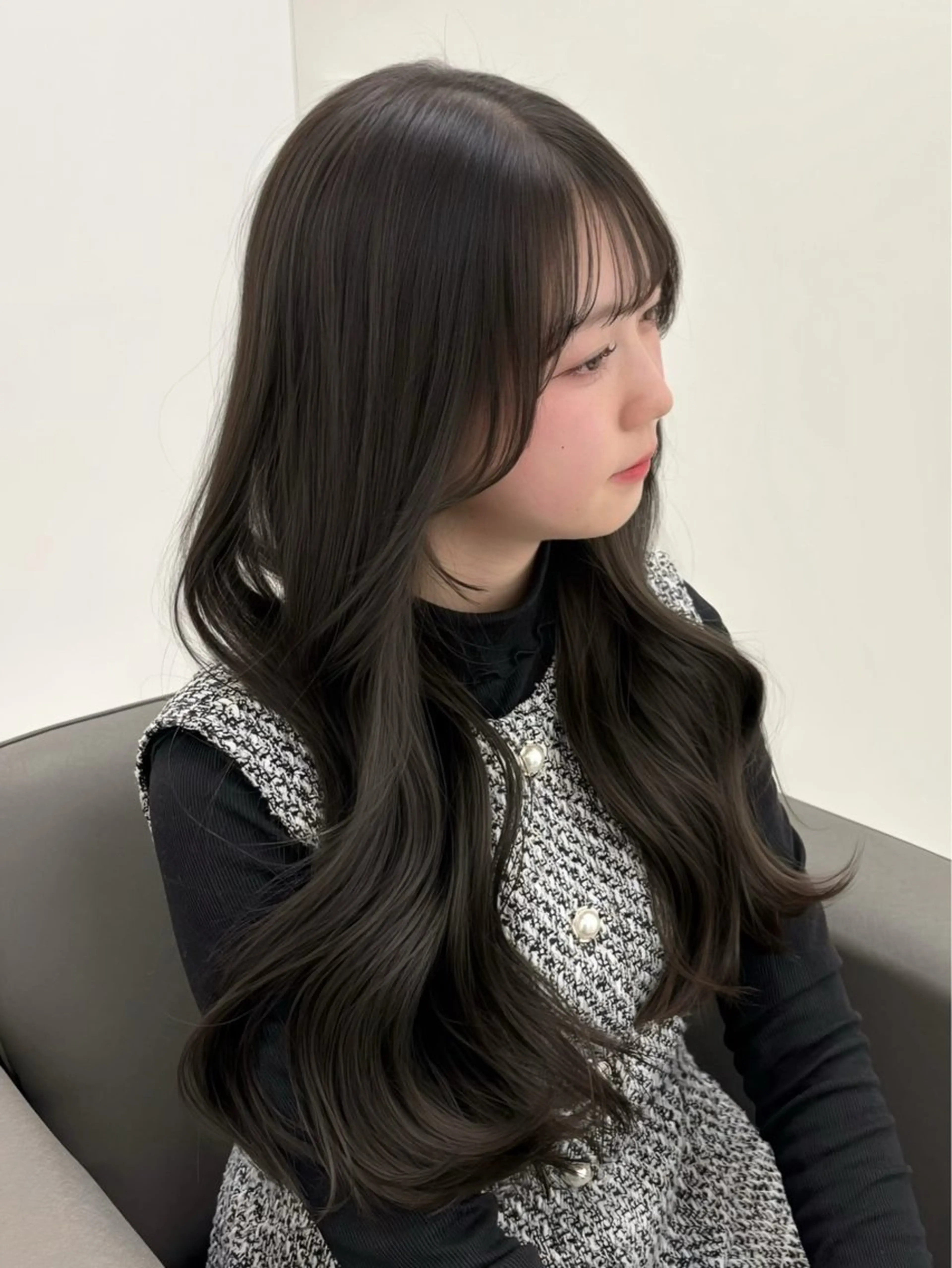 ロング カット ヘアカラー トリートメント KANA/天王寺 🎀🫧のヘアスタイル