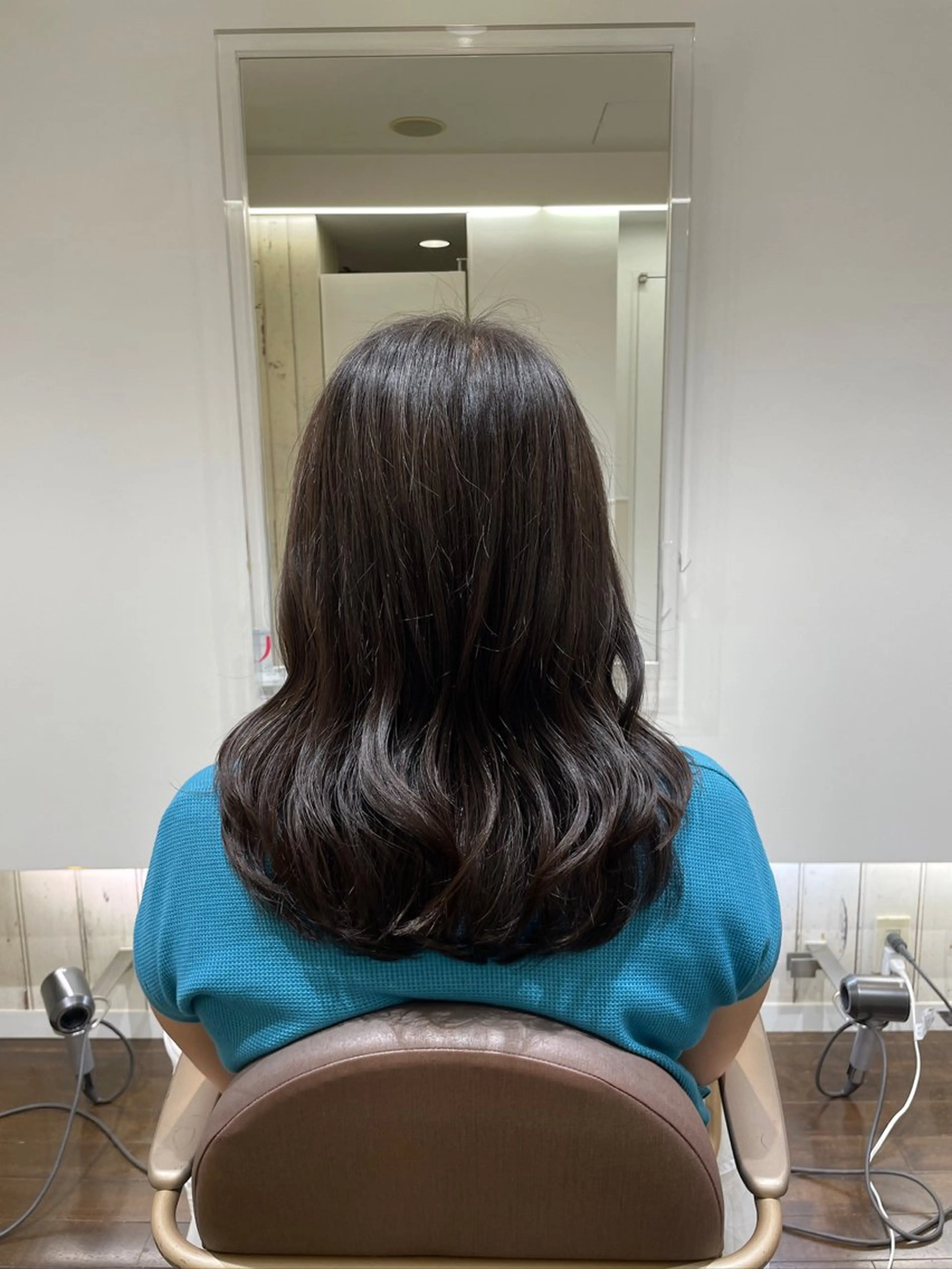 ミディアム 縮毛矯正/レイヤー 🌙児玉光瑠のヘアスタイル