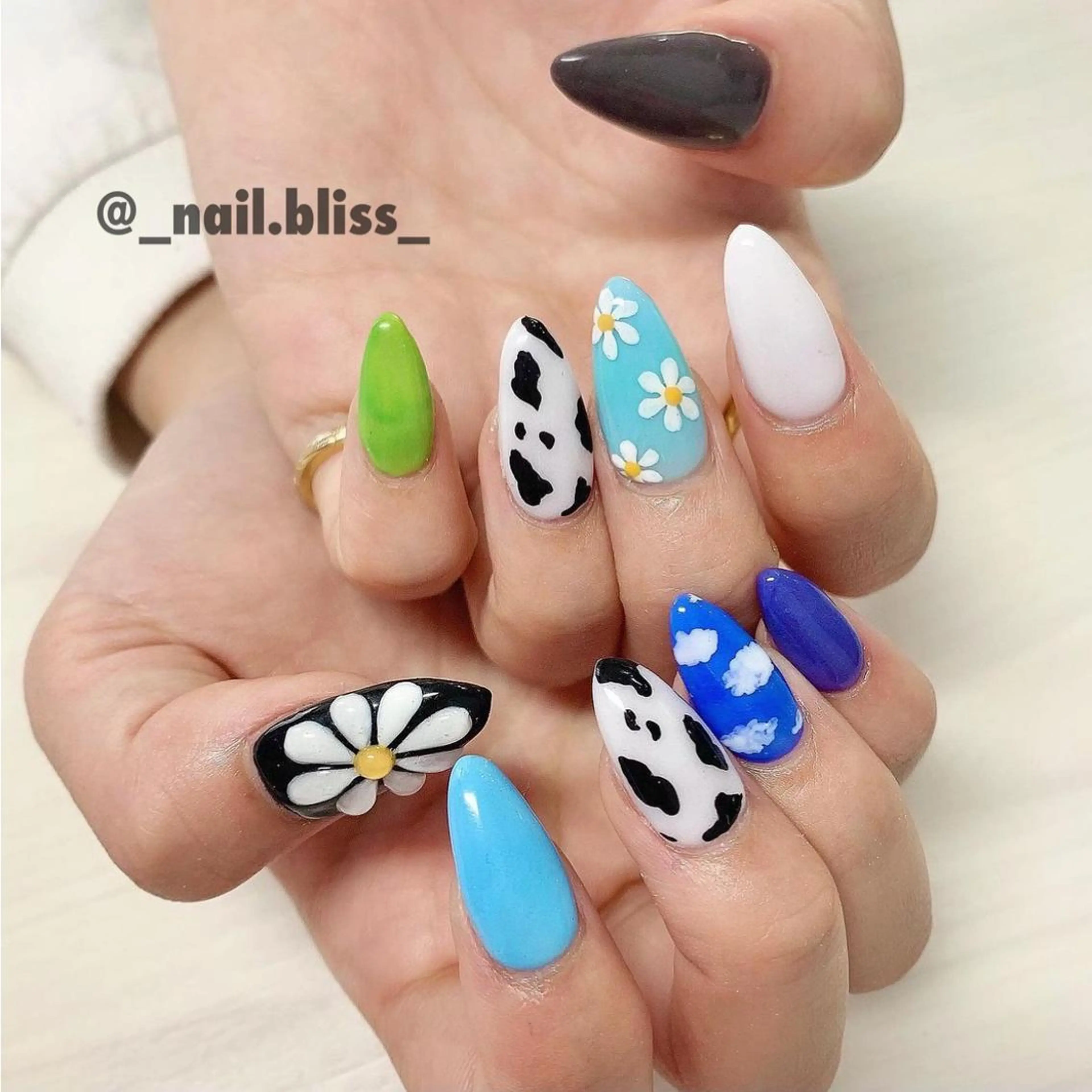 ネイル アニマル柄 NAIL BLISSのネイルデザイン