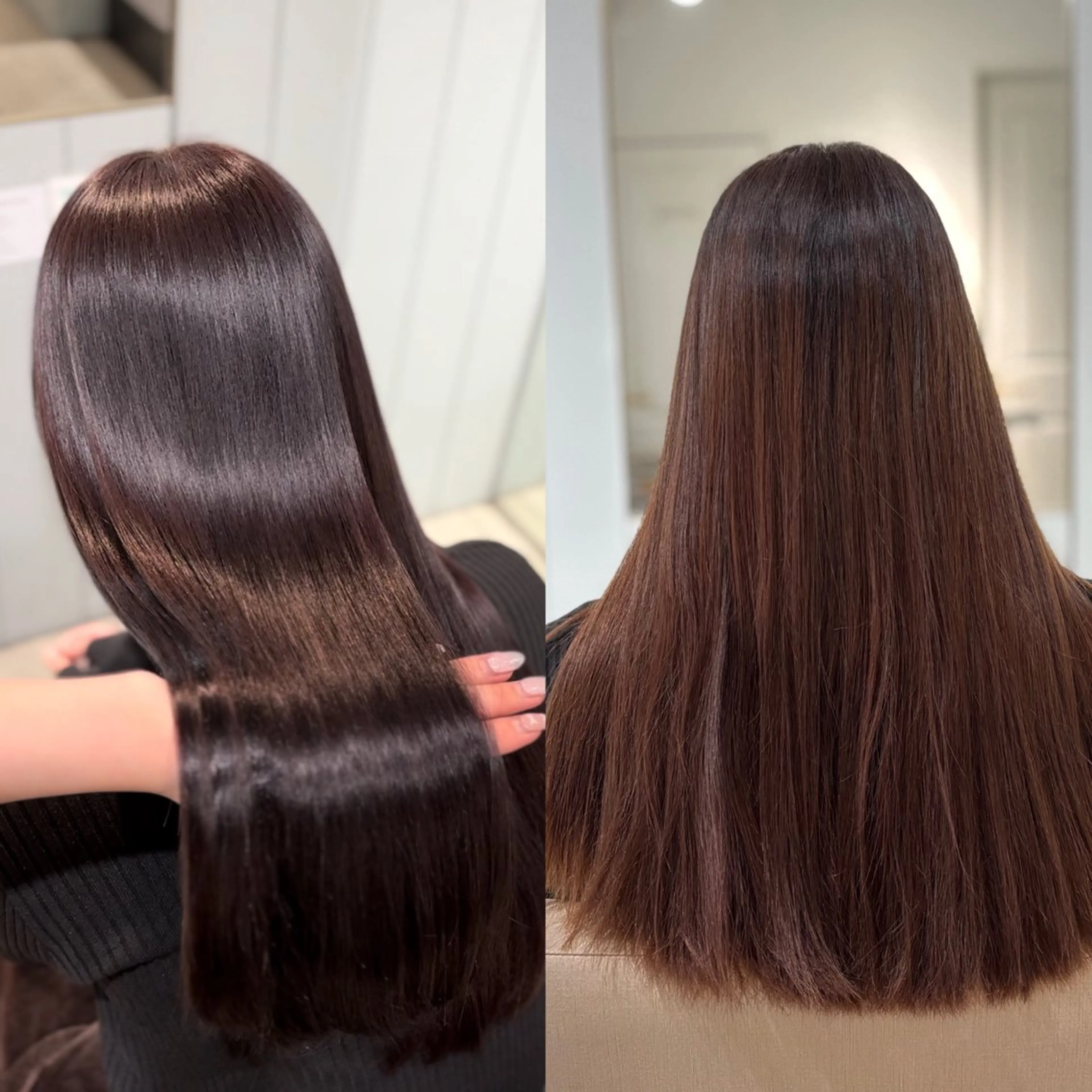 ロング カラー 髪質改善 カット ヘアカラー 縮毛矯正 トリートメント 美髪縮毛矯正/髪質 改善/Lecielのヘアスタイル