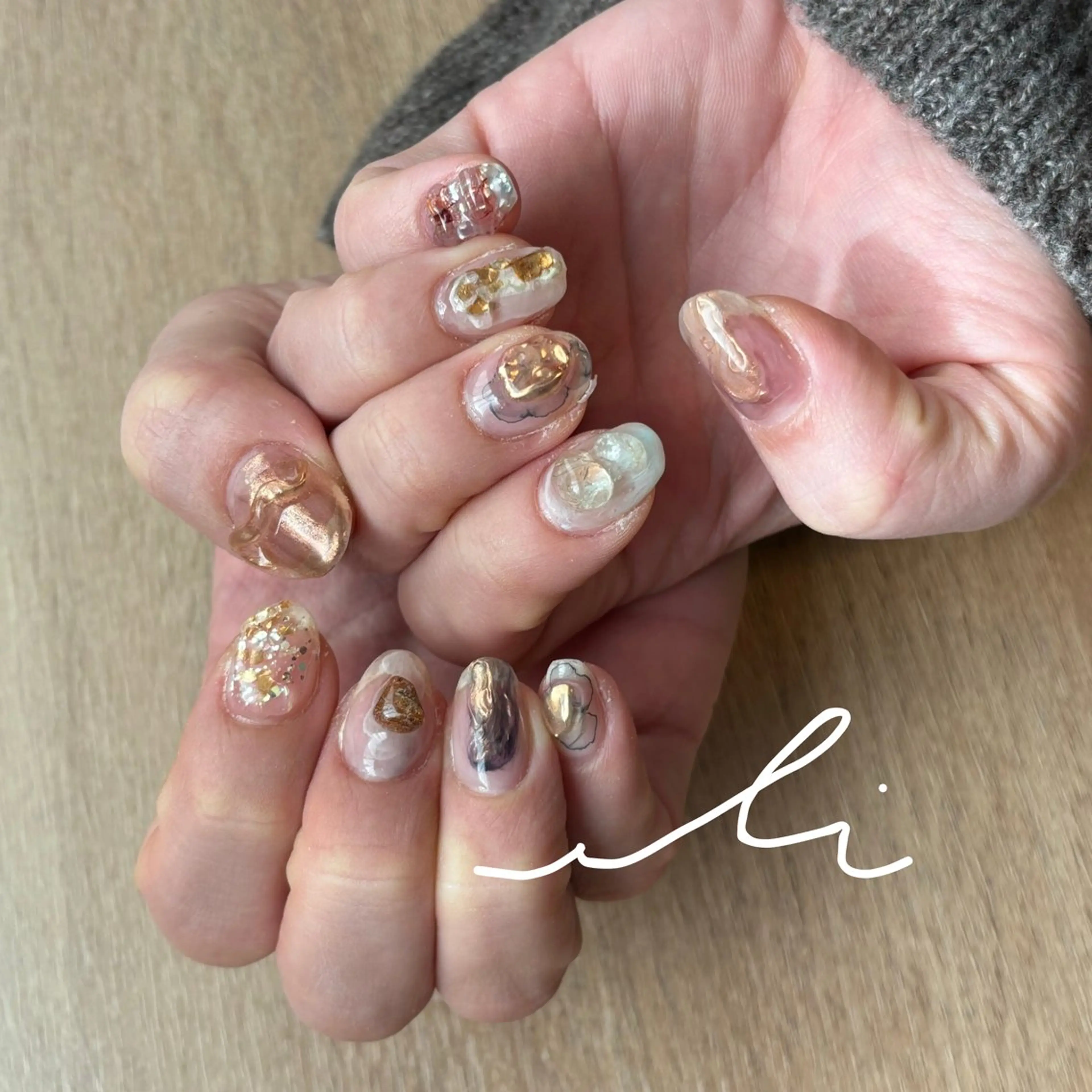 ネイル ハンドネイル ulinail （ウリネイル）のネイルデザイン