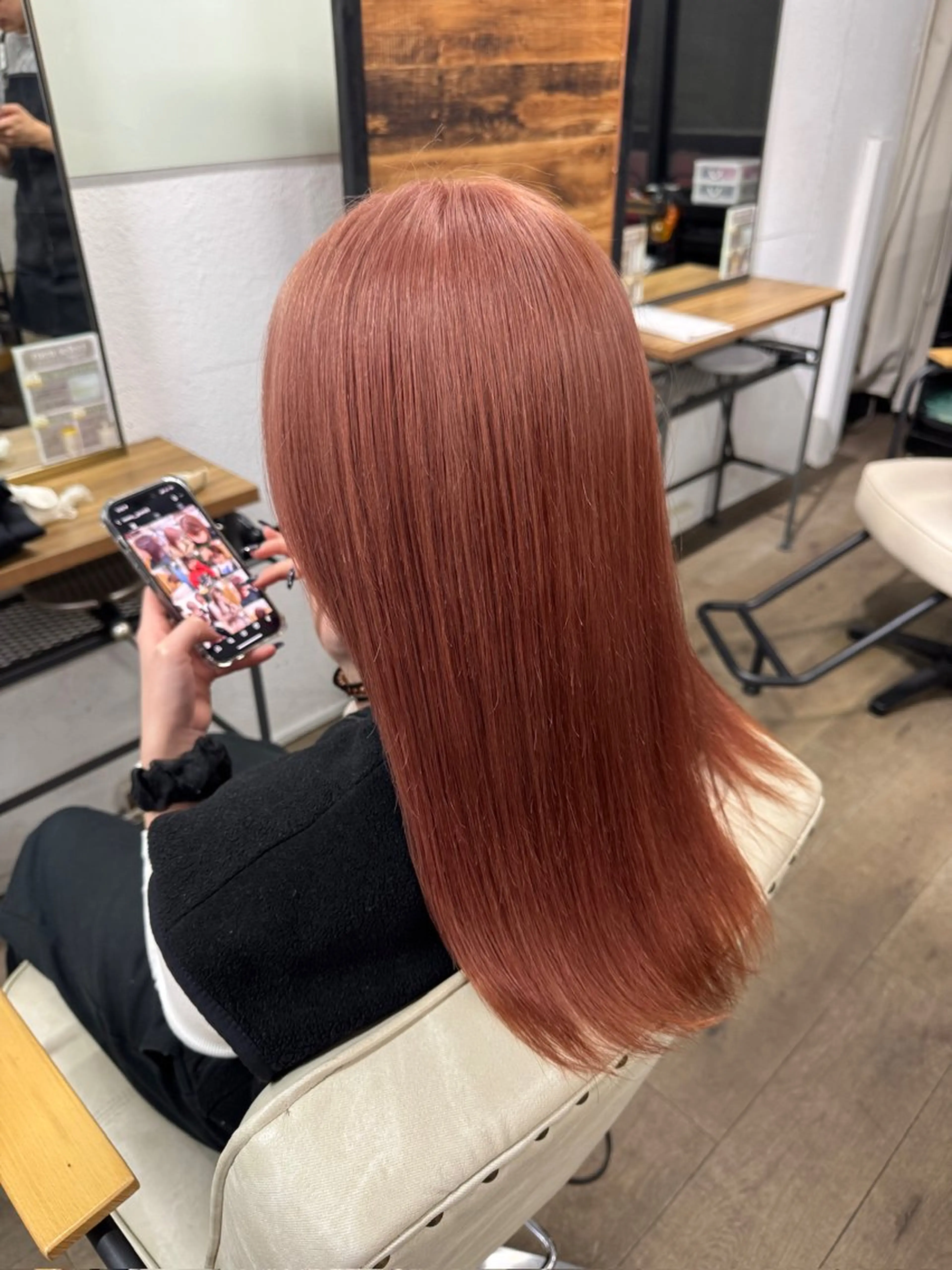 ロング カラー ヘアカラー トリートメント ruen+所属・髪質改善/ブリーチ/ 縮毛矯正/Shoyoのヘアスタイル