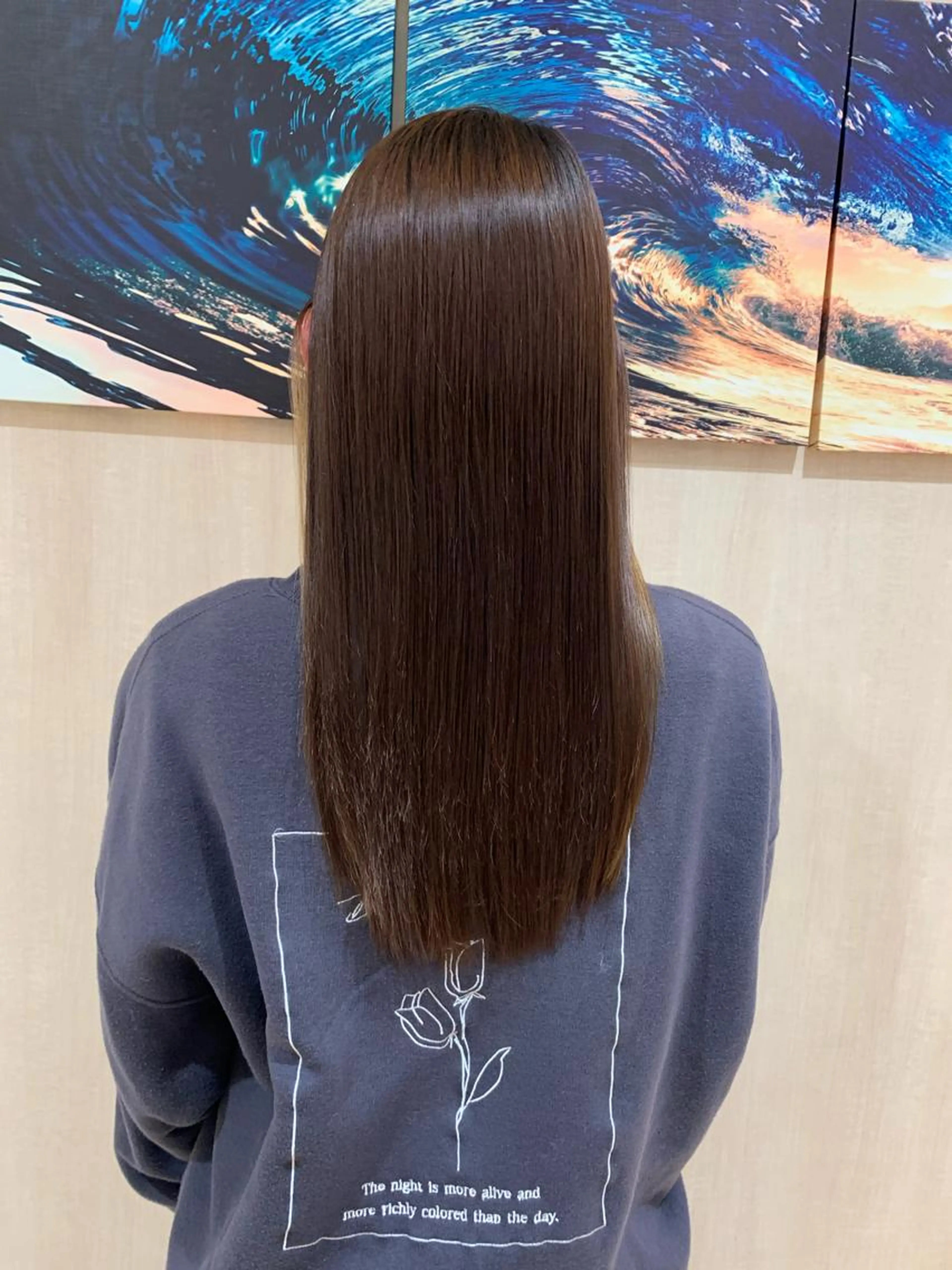 ✨髪質改善トリートメント💫サラサラで軽い仕上がり😊トリートメント感覚でまとまりやすい髪質になります。の写真