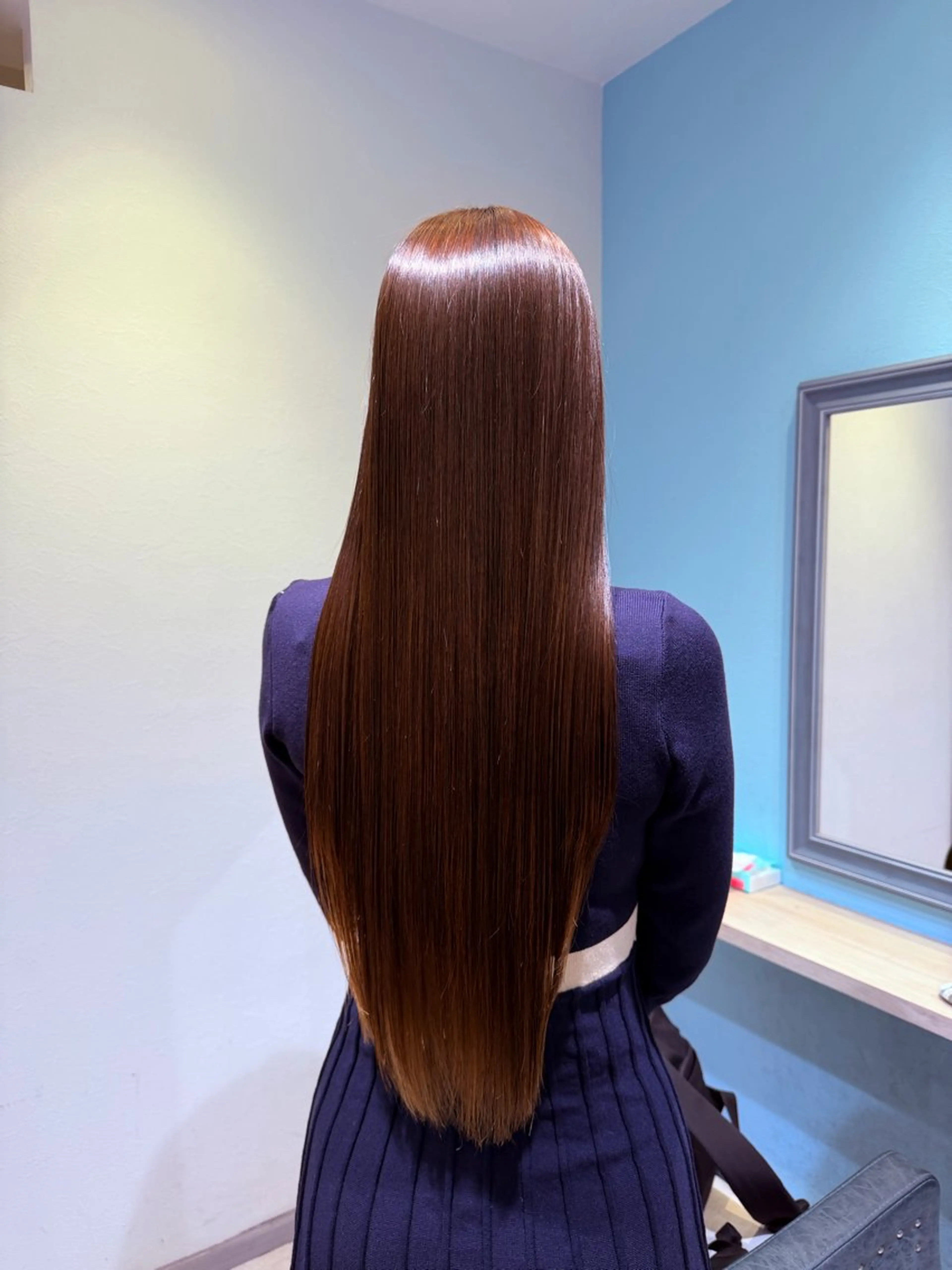 ロング 縮毛矯正 トリートメント 縮毛矯正の達人 ☆　松本のヘアスタイル