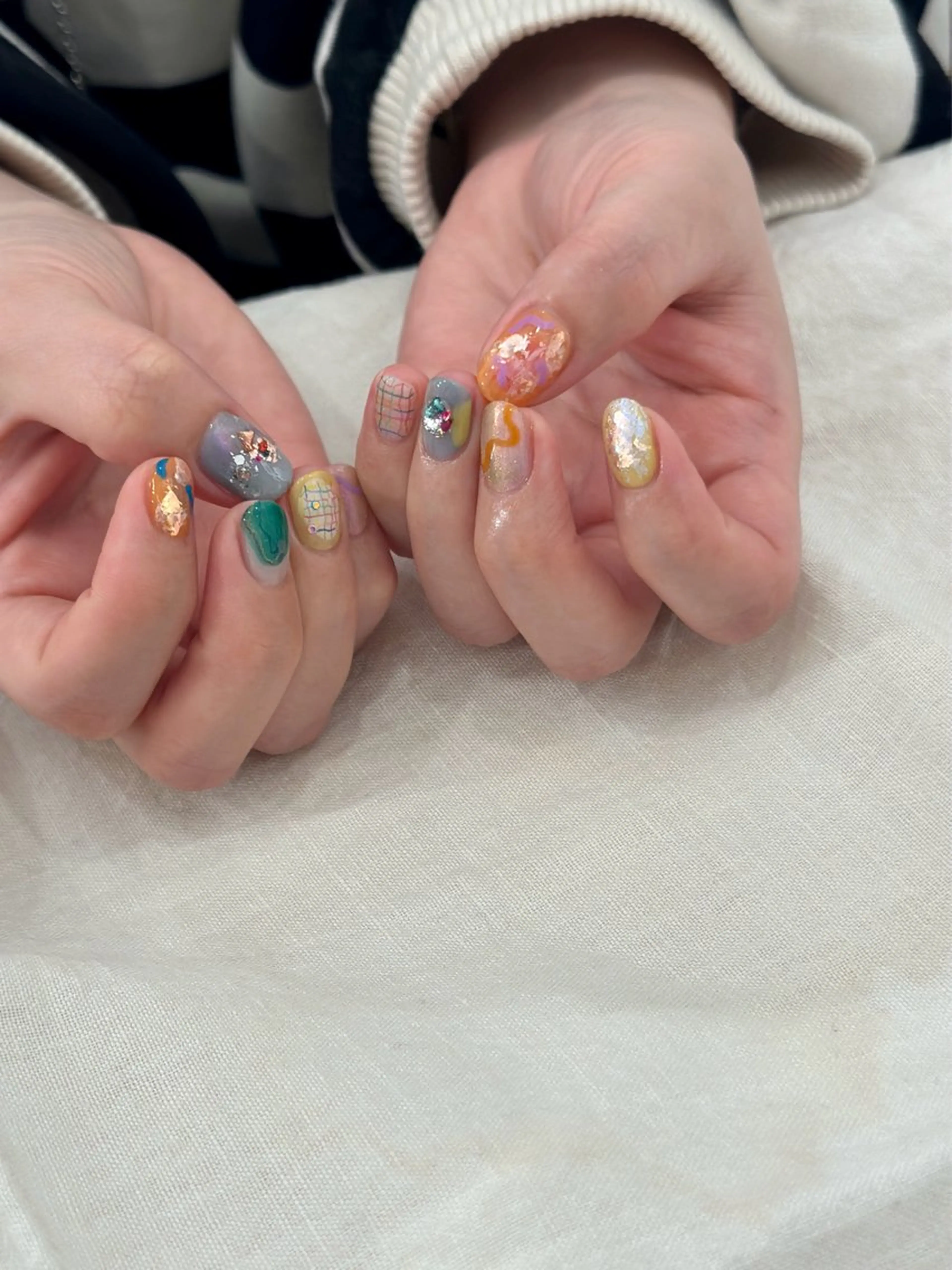 ネイル ハンドネイル w*ange nail所属・w*ange MAOのネイルデザイン