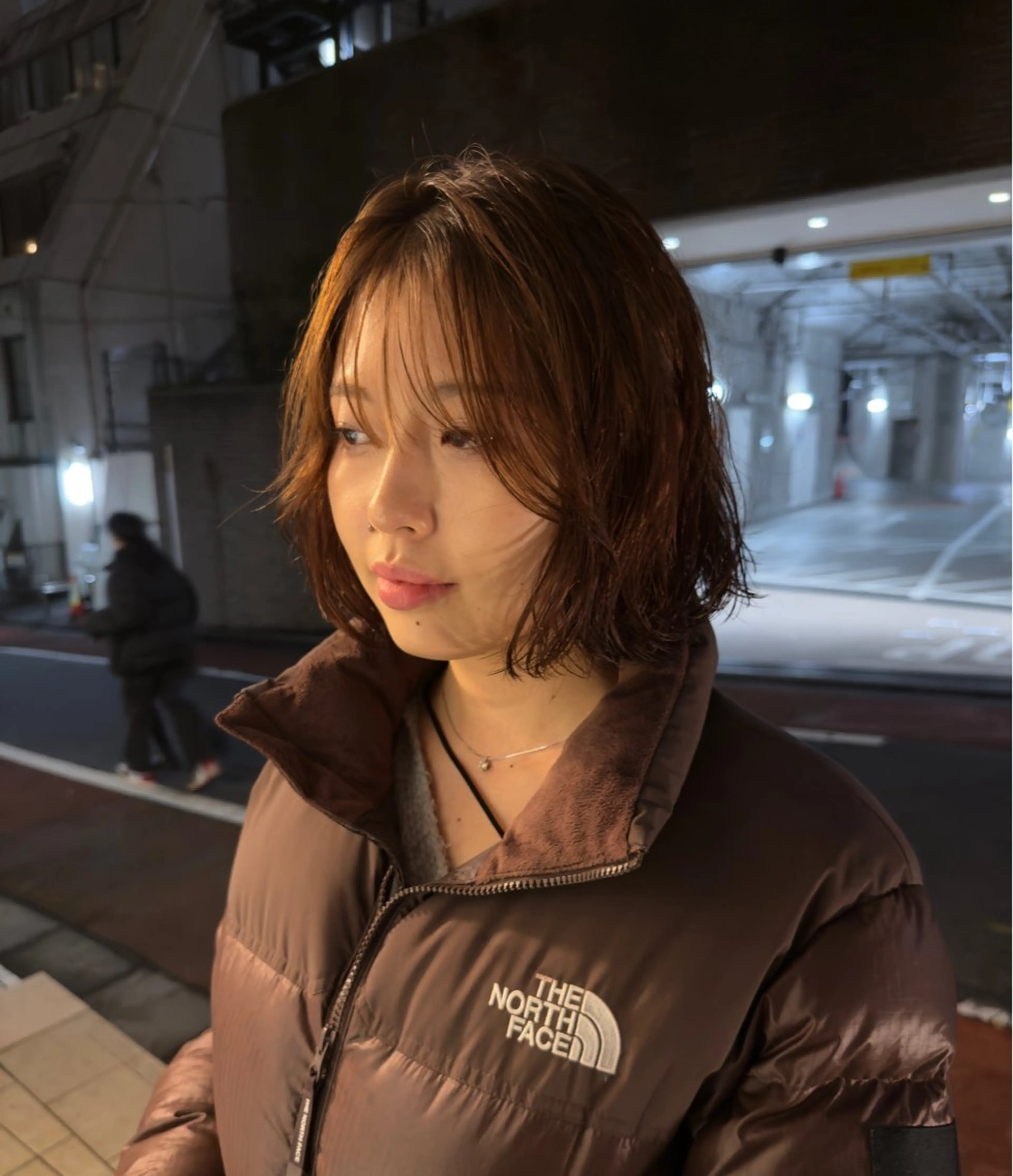 【ブリーチ履歴】カット+ブリーチパーマ+保湿トリートメントの写真