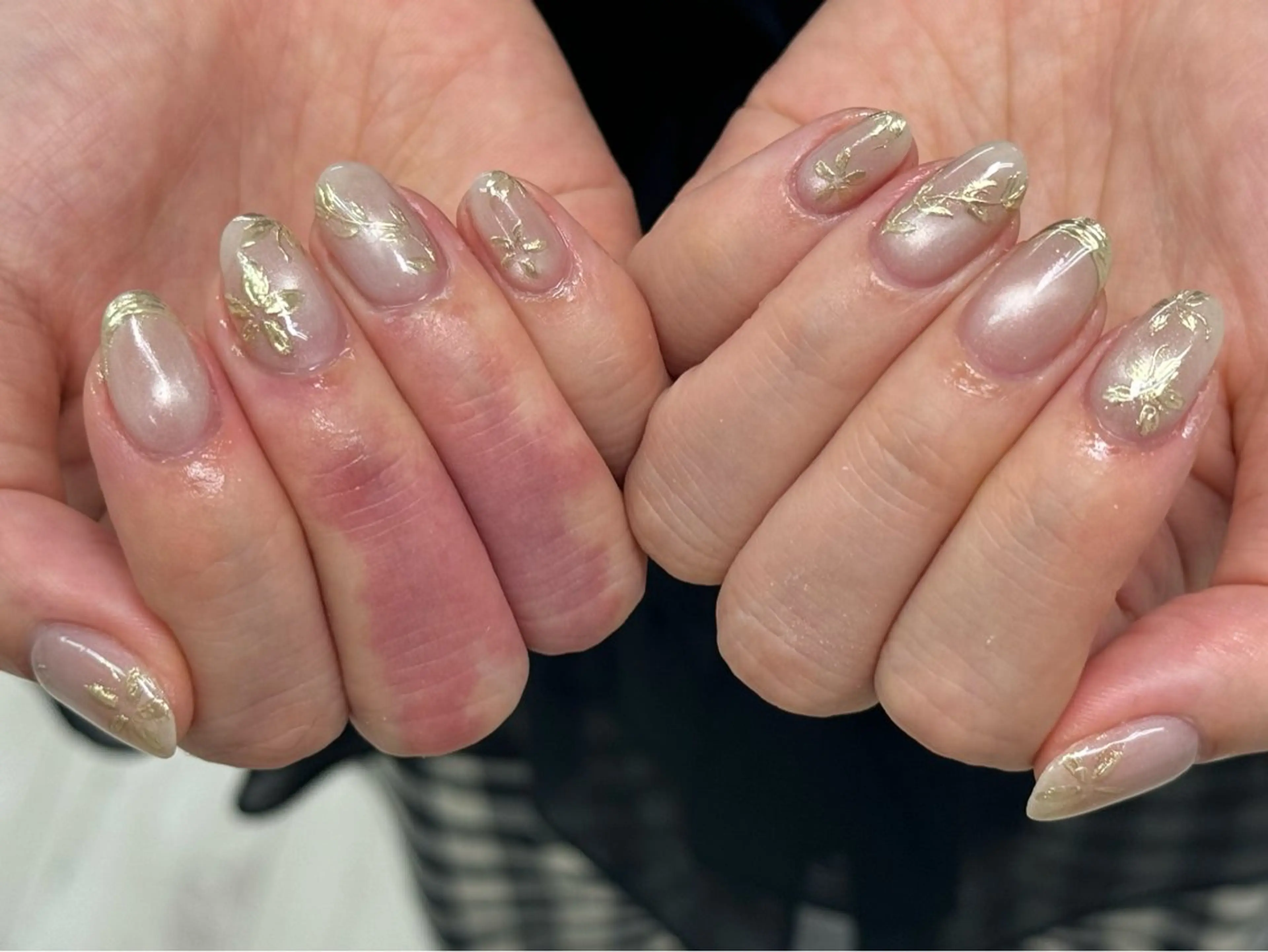 ネイル ハンドネイル OCEAN nail パラジェル　取扱い店のネイルデザイン