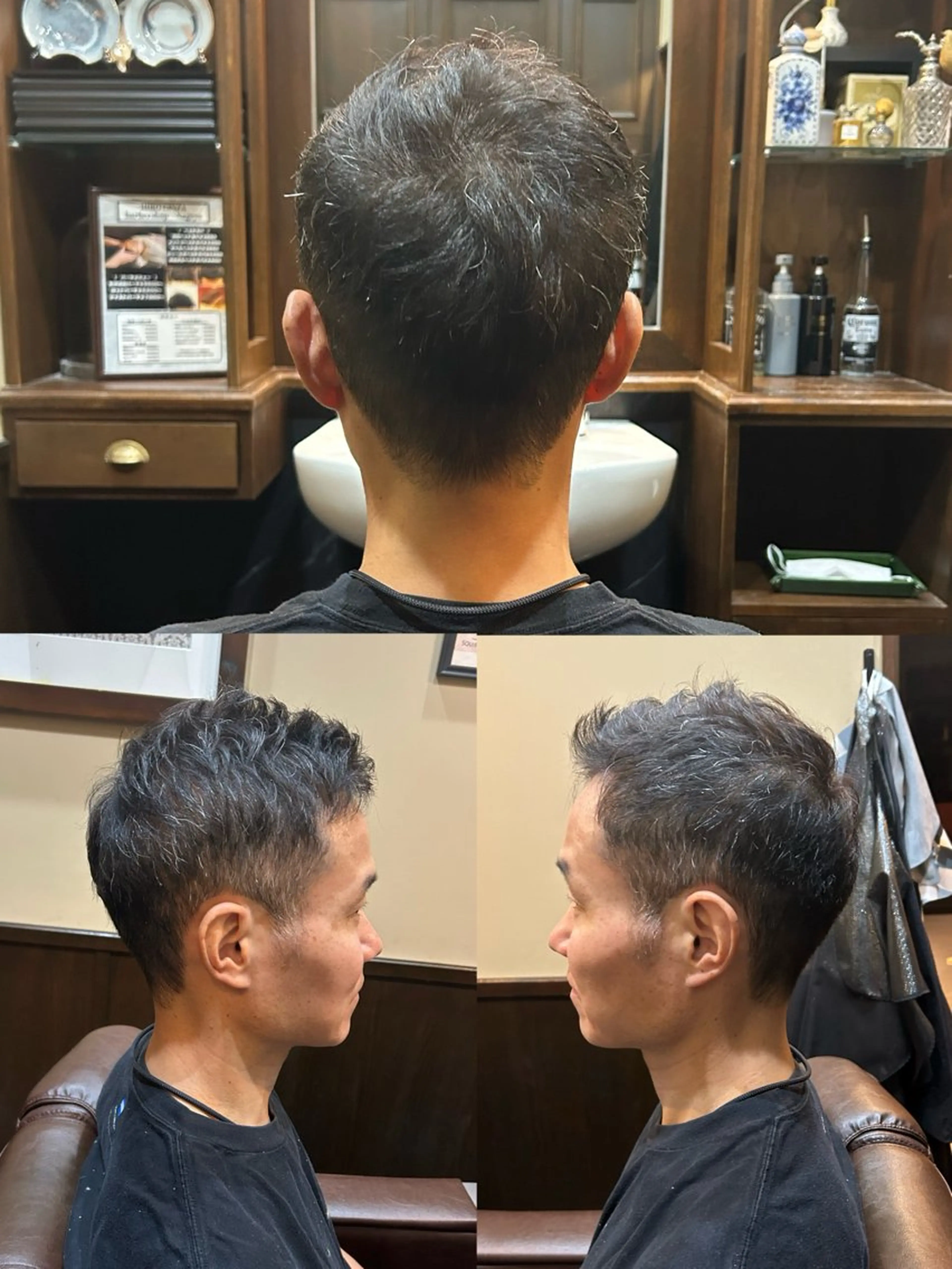 ショート メンズ ありが みさのヘアスタイル