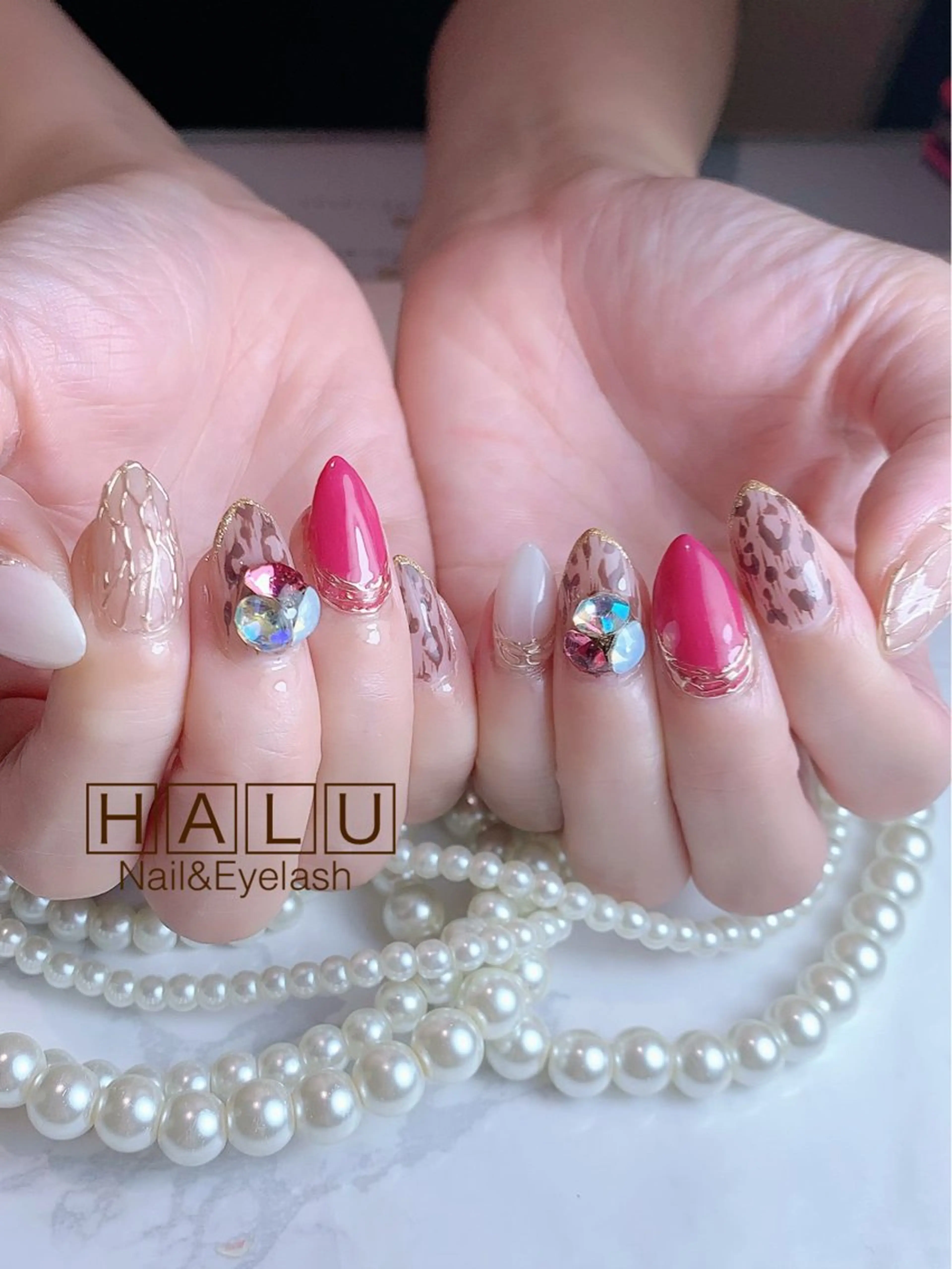 ネイル アニマル柄 HALU ハルのネイルデザイン