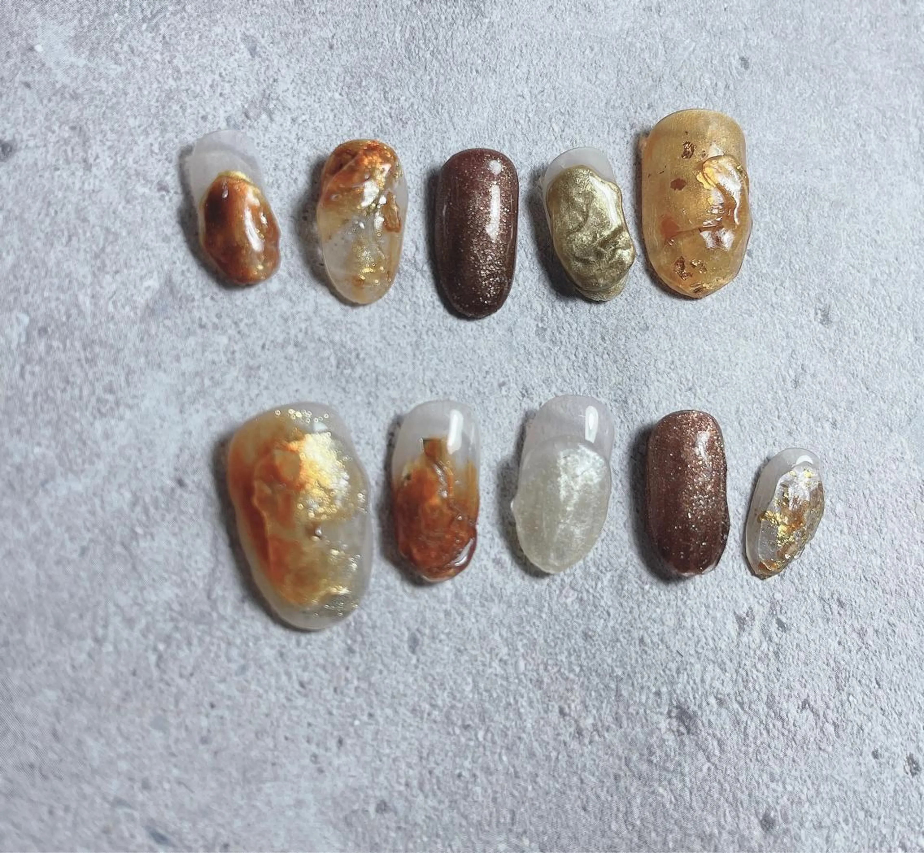 ネイル ネイルチップ ブライダルネイル hairsalon 556のマツエク・マツパデザイン