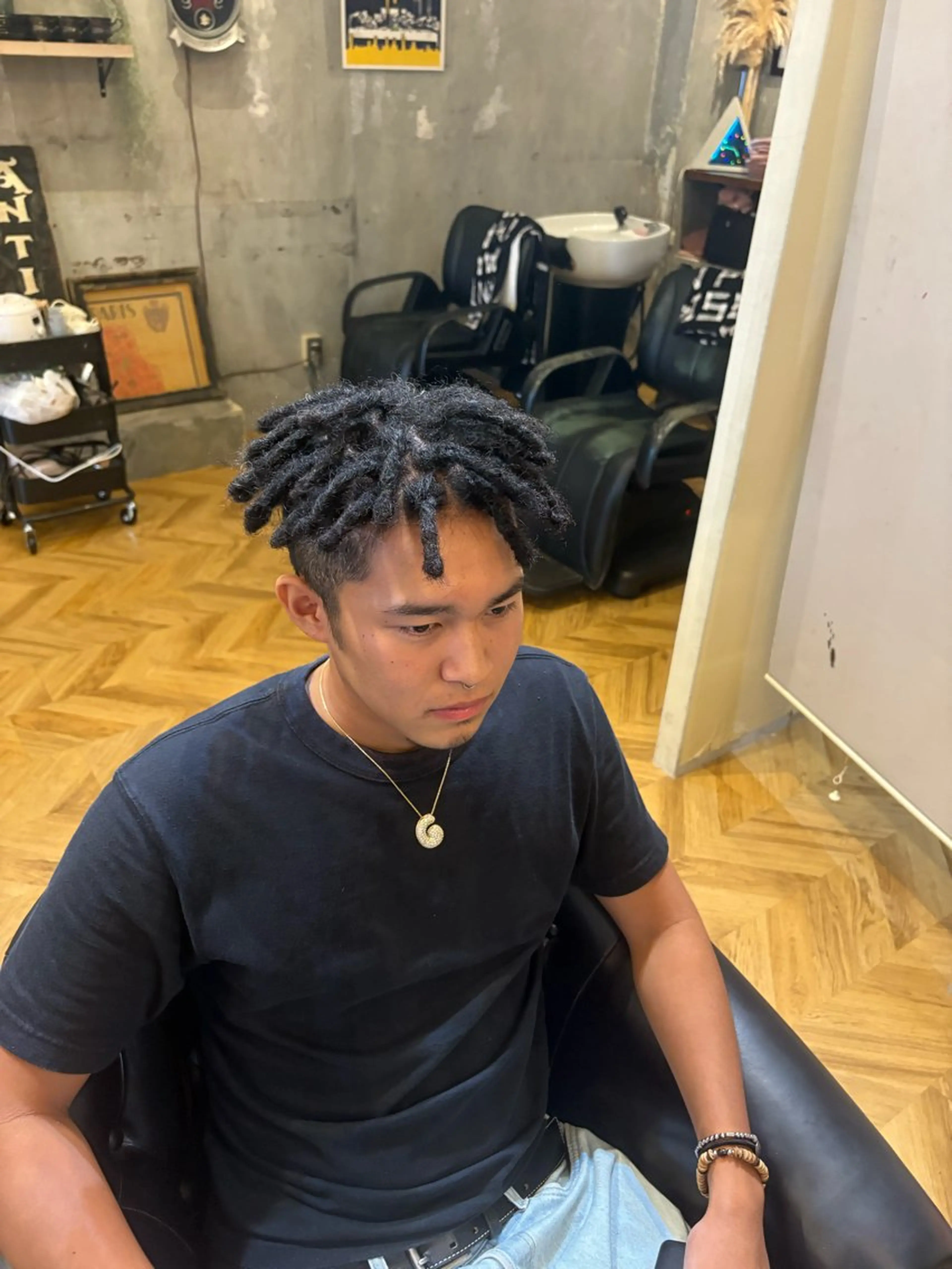 パーマ ヘアアレンジ パーマ ヘアセット コーンロウ/ ブレイズ　大田竜也のヘアスタイル