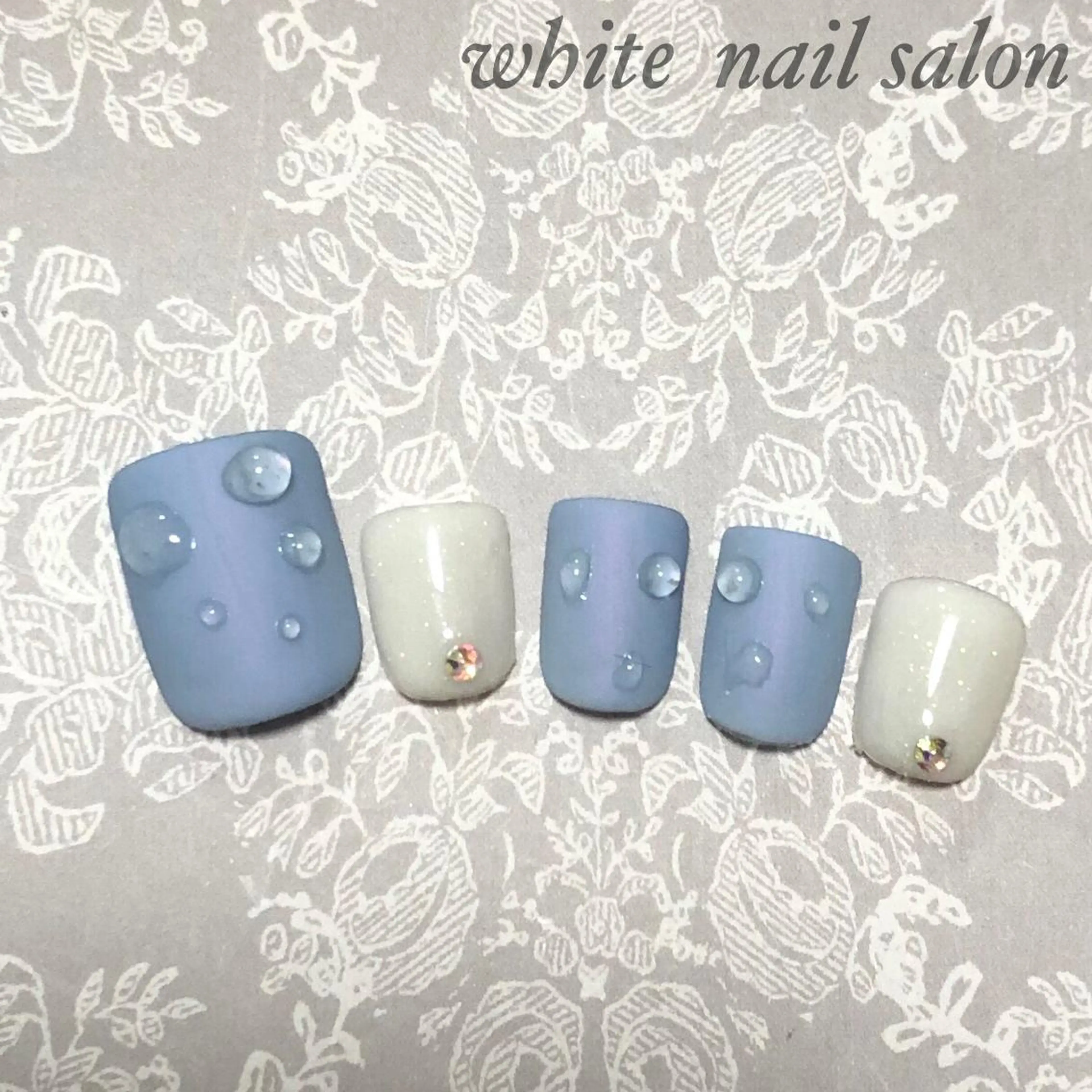 ネイル フットネイル ジェルネイル ハードジェル オフィスネイル スカルプネイル フットネイル white nail salonのネイルデザイン