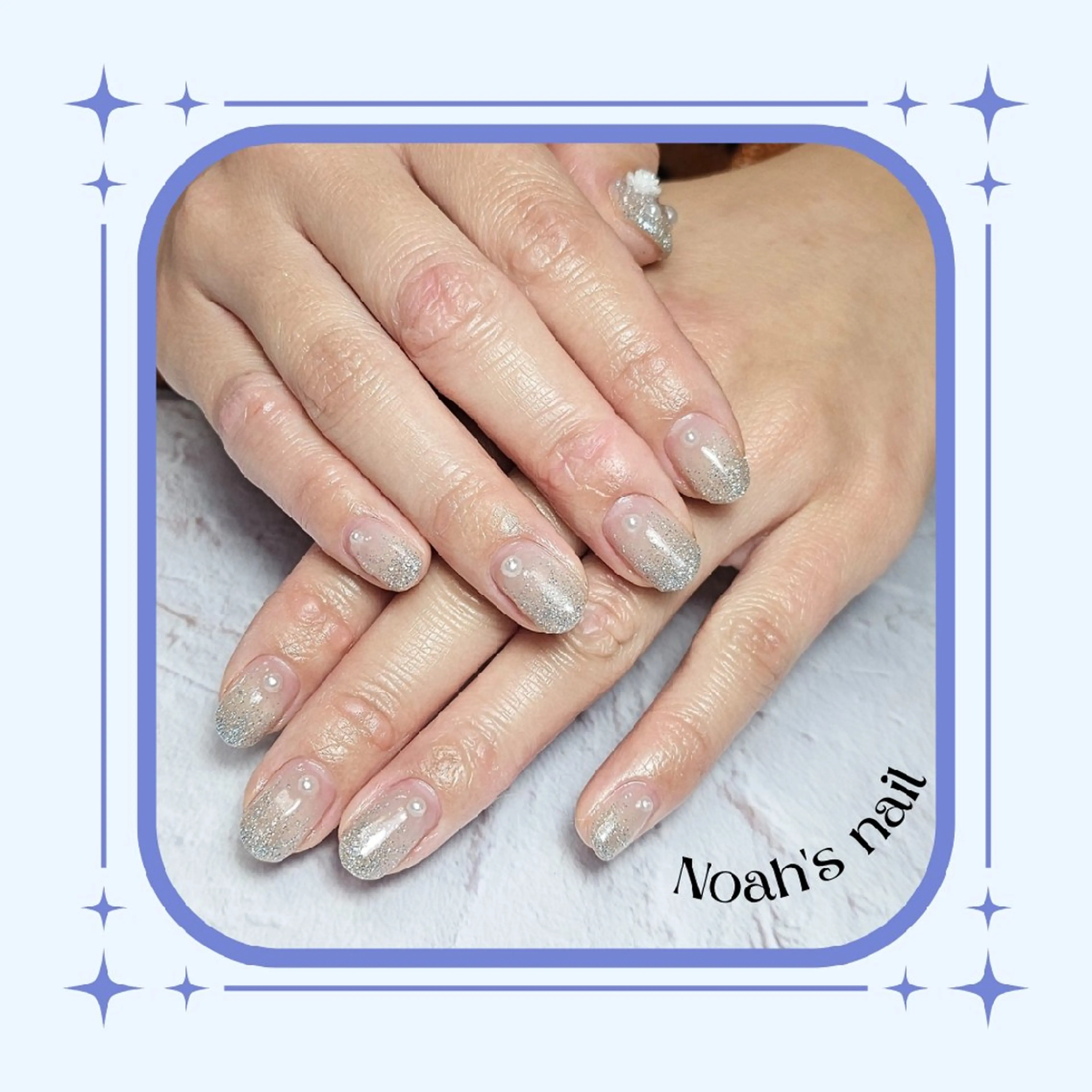 ネイル フラッシュネイル グラデーション ハンドネイル Noah'snail   のネイルデザイン