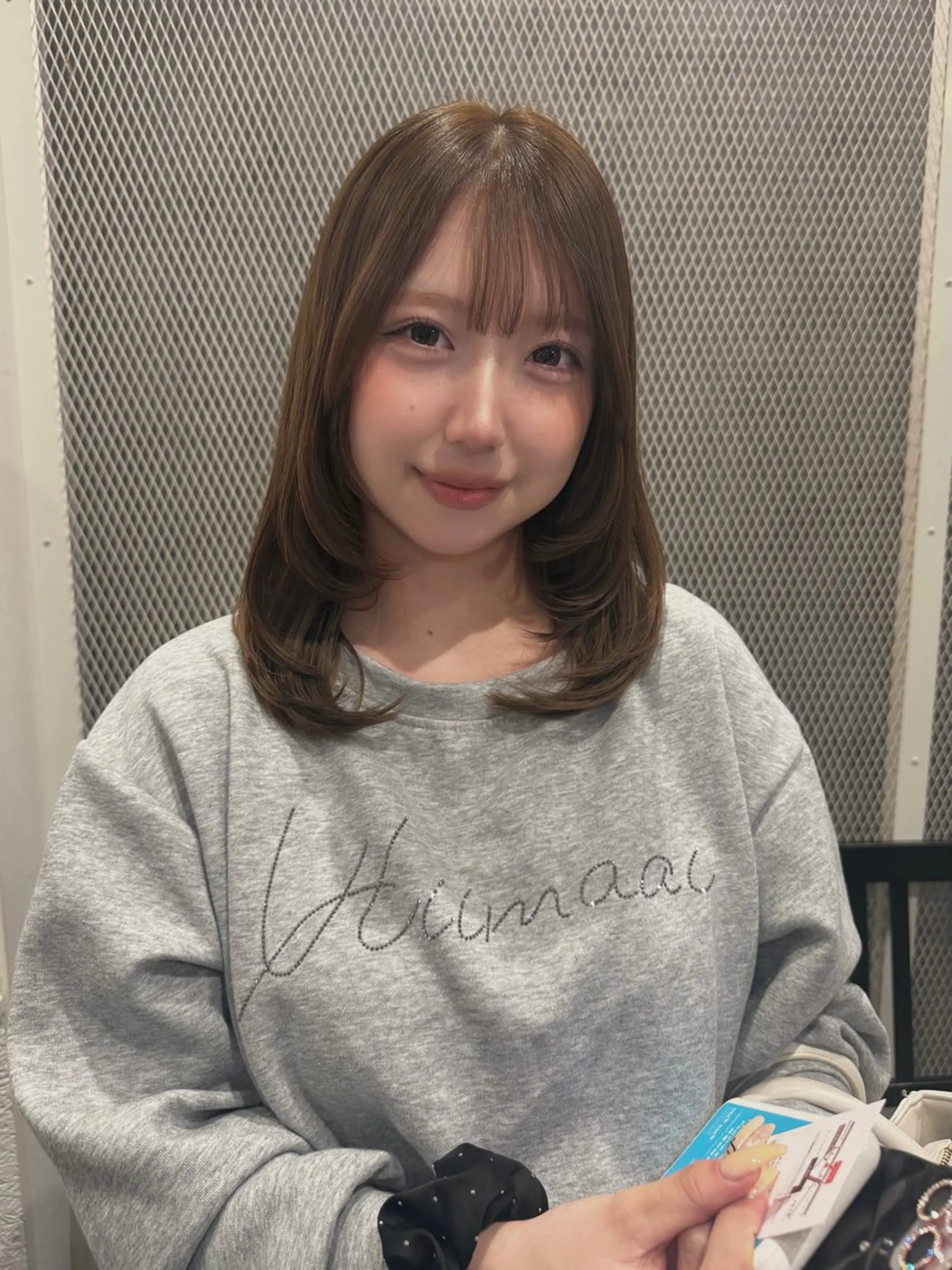 ミディアム カラー ベージュカラー ヘアカラー トリートメント Karin trスタイリスト🥀のヘアスタイル